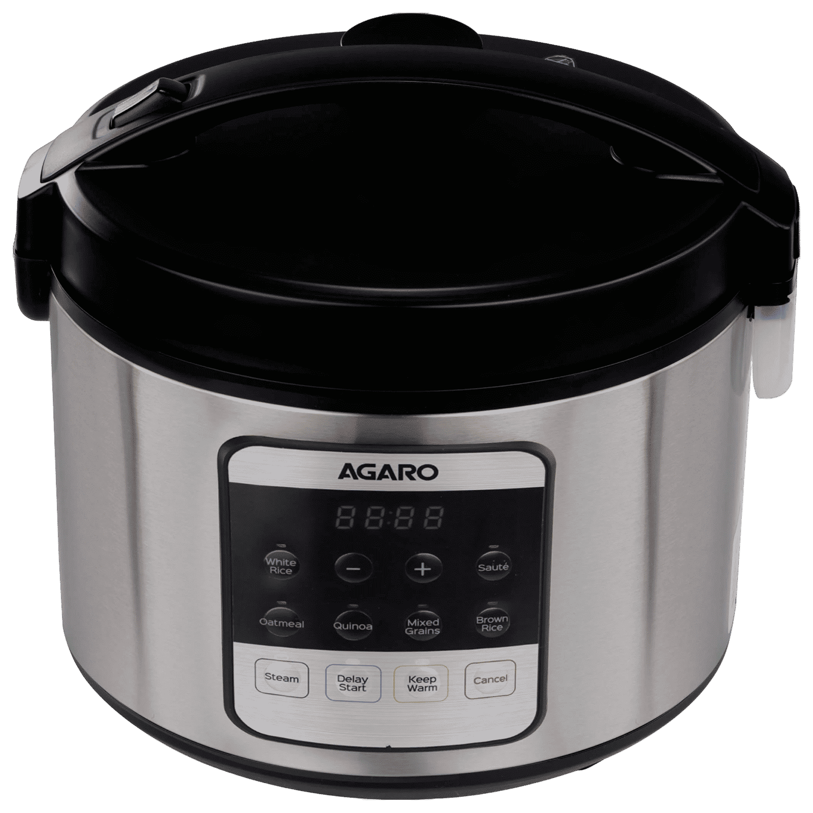 AGARO Royal 5 Litre Electric Rice Cooker with Keep Warm Function (Silver)_1