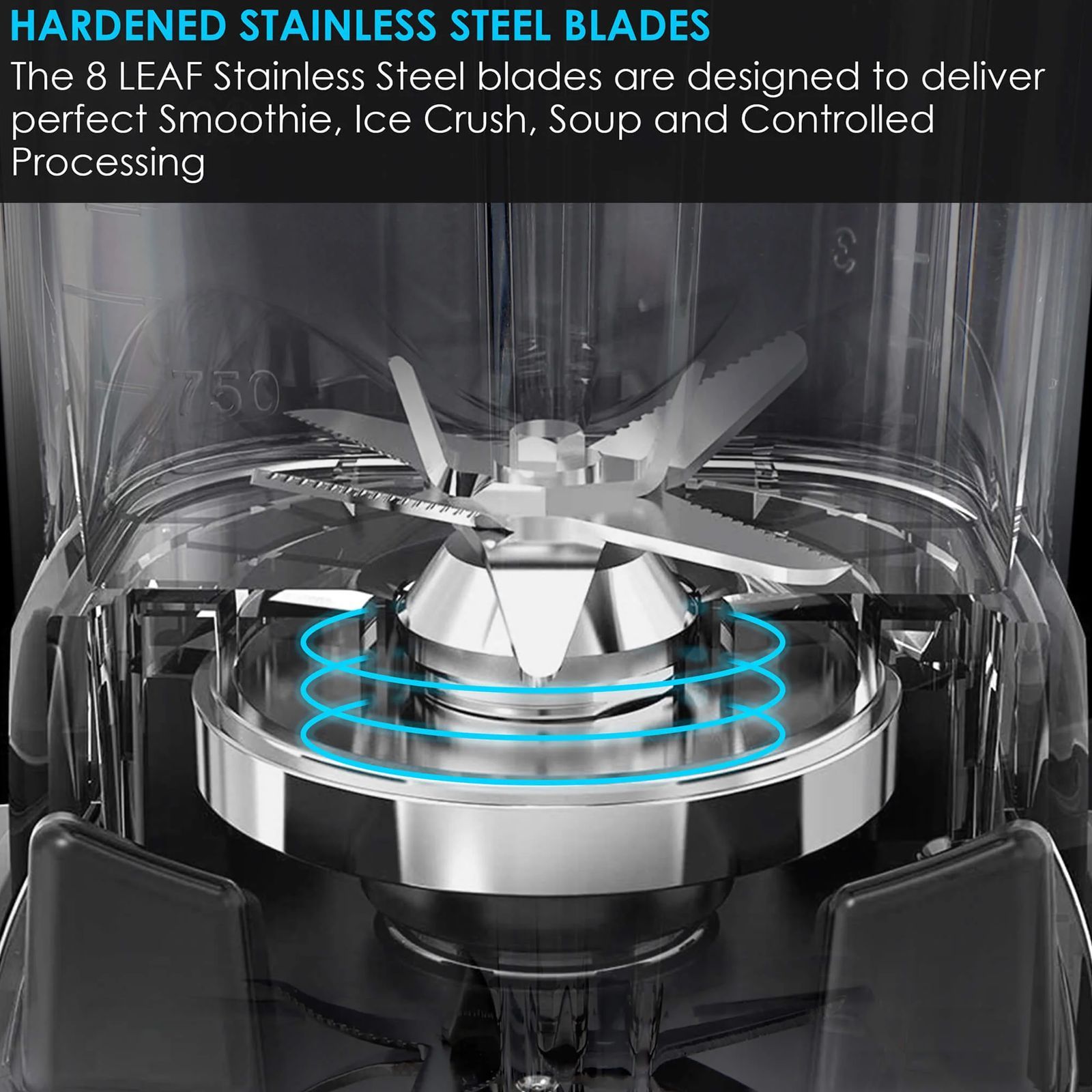 AGARO Grand 2000 Watt 1 Jar Mixer Grinder Blender (Pulse Function, Black) AGARO Grand 2000 Watt 1 Jar Mixer Grinder Blender (Pulse Function, Black)_3