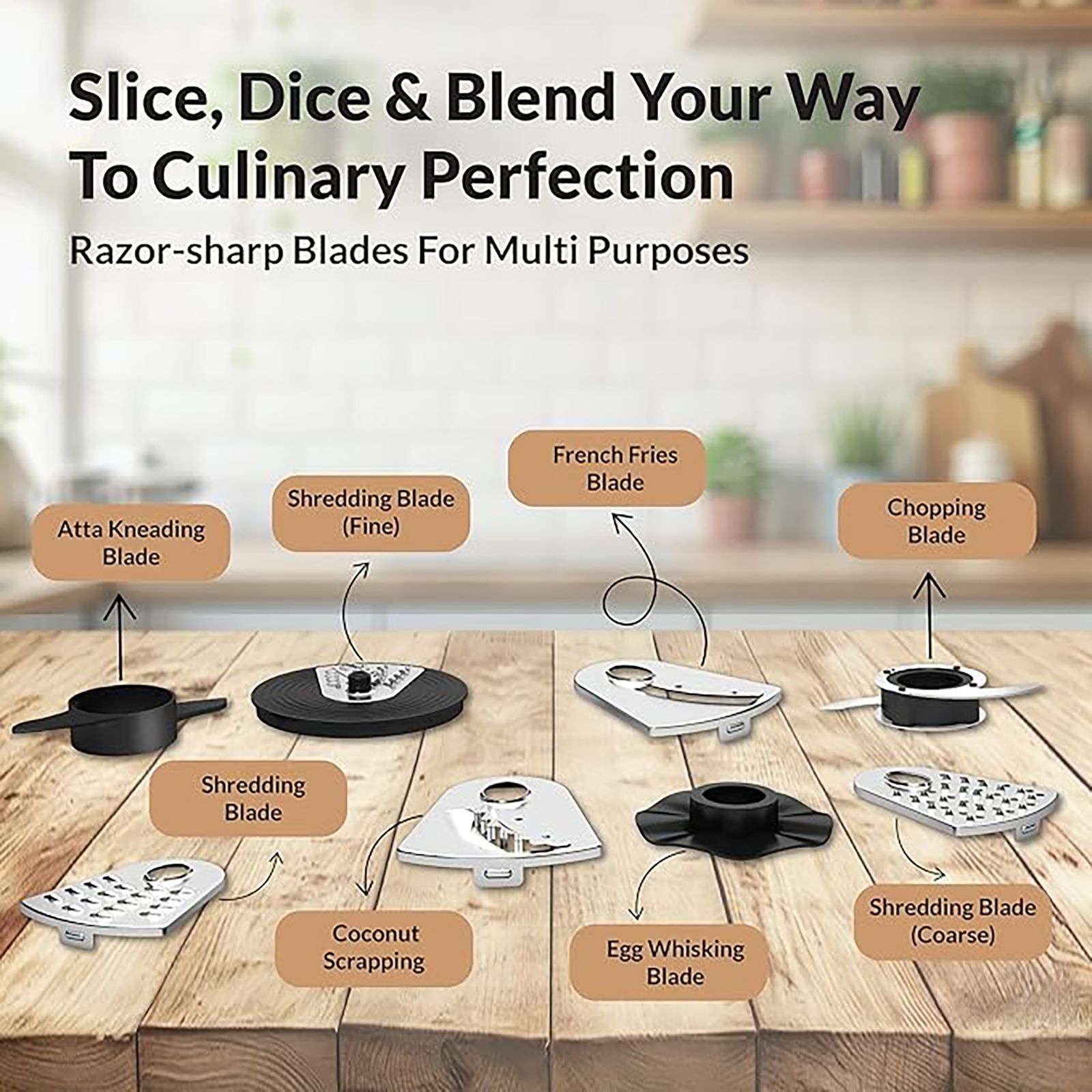 HAVELLS Foodo 750 Watt Food Processor with 10 Blades (Black) HAVELLS Foodo 750 Watt Food Processor with 10 Blades (Black)_13