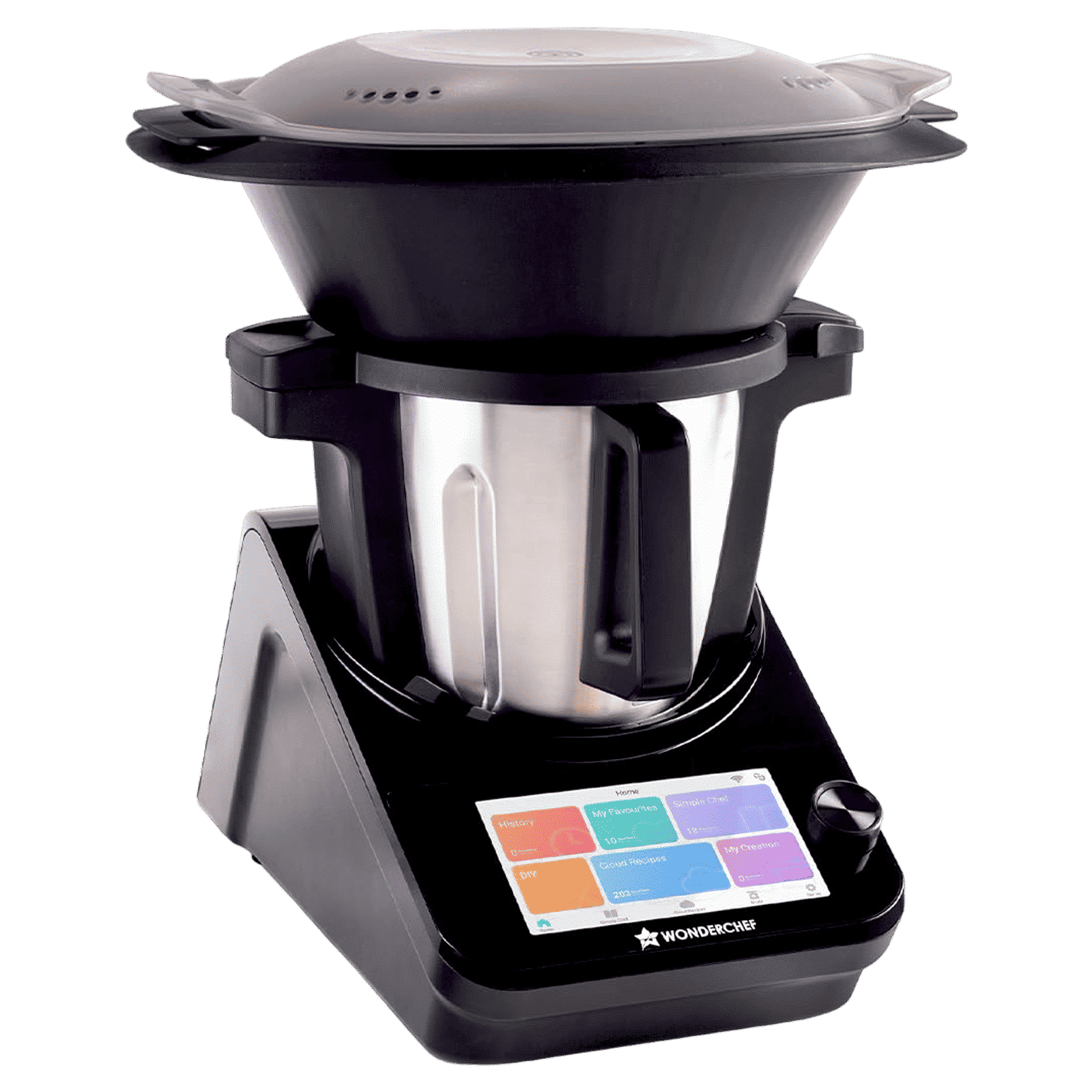 Wonderchef Chef Magic 1800 Watts Food Processors with 3 Blades (Black) Wonderchef Chef Magic 1800 Watts Food Processors with 3 Blades (Black)_1