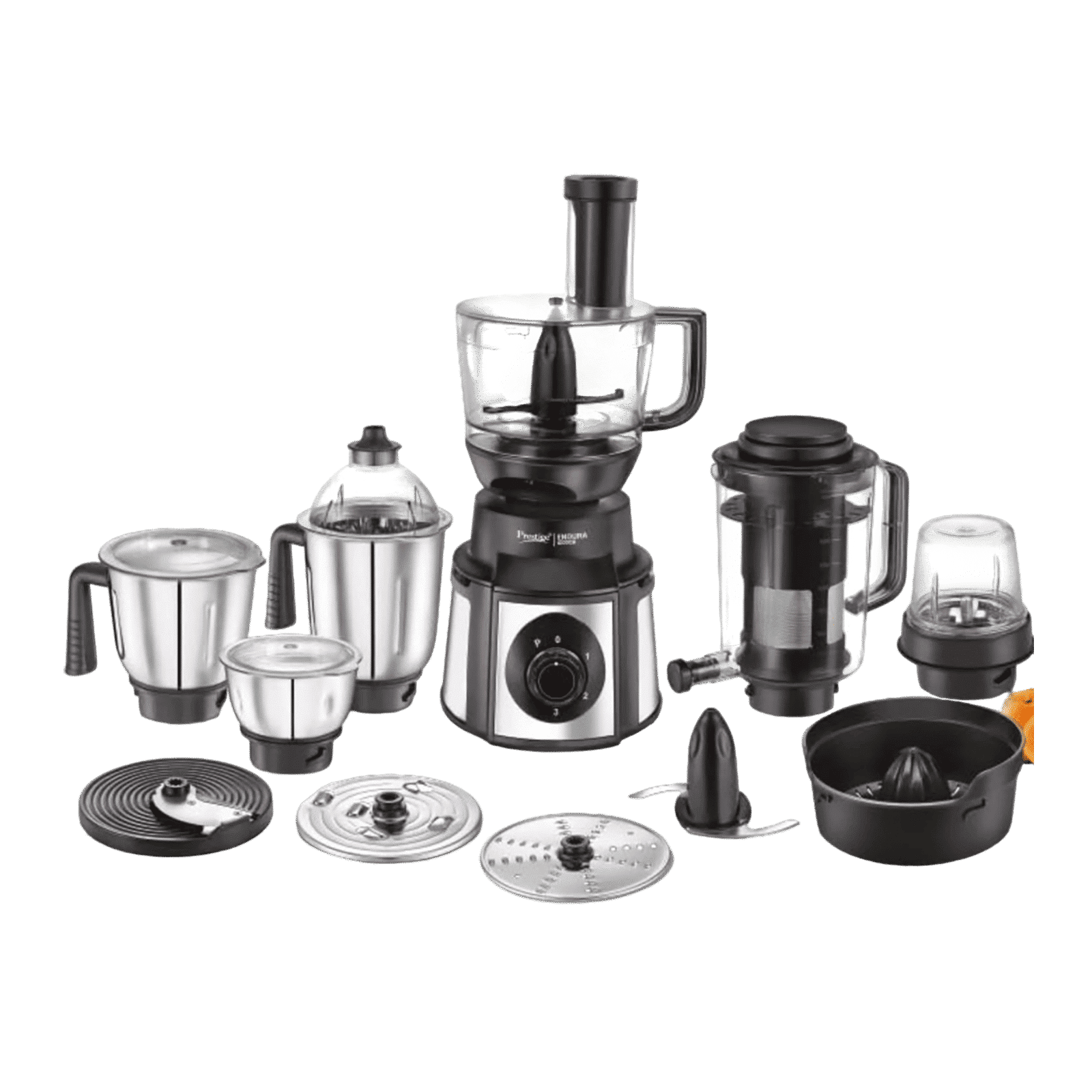 Prestige Endura Pro 1000 Watt Food Processor with 7 Blades (Black) Prestige Endura Pro 1000 Watt Food Processor with 7 Blades (Black)_1