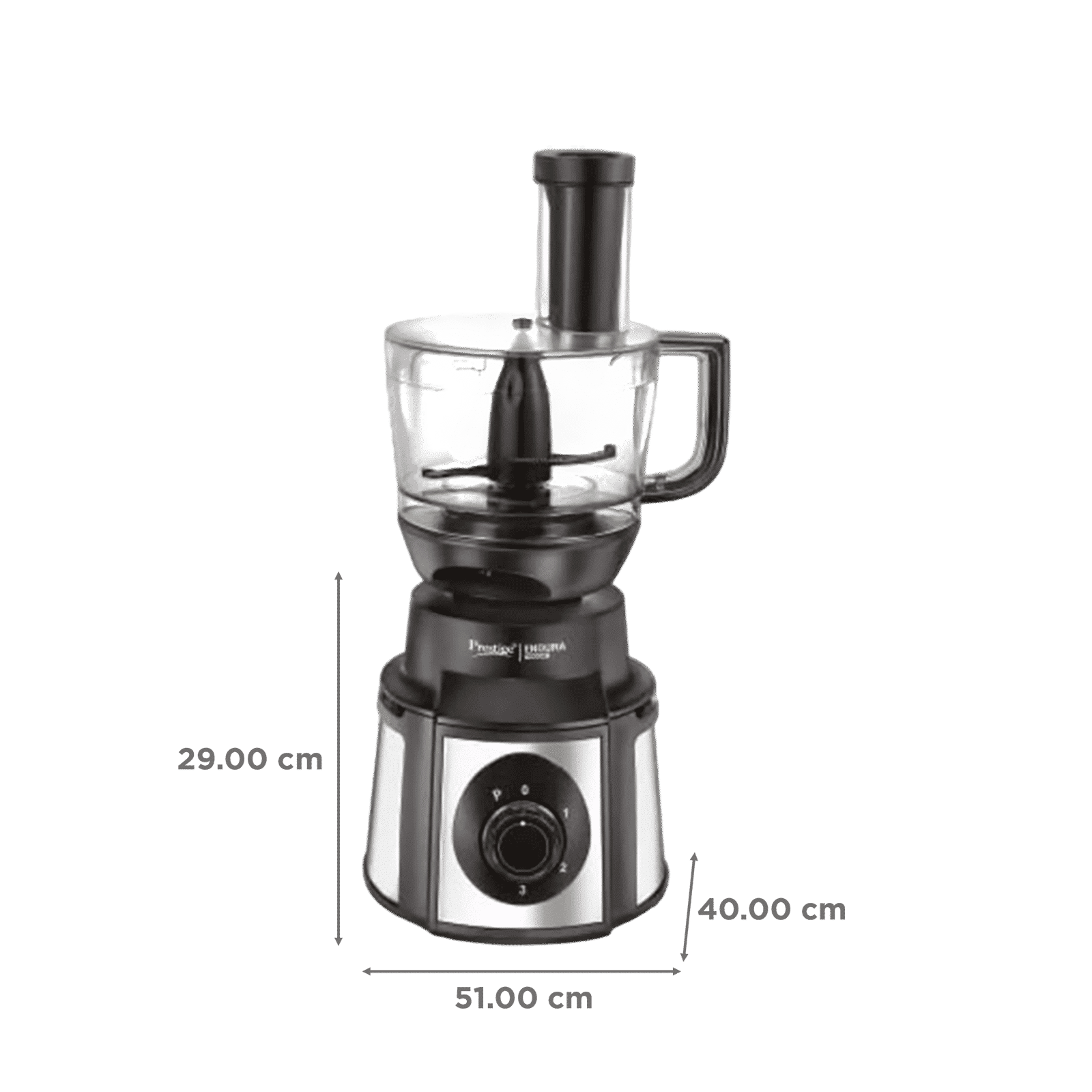 Prestige Endura Pro 1000 Watt Food Processor with 7 Blades (Black) Prestige Endura Pro 1000 Watt Food Processor with 7 Blades (Black)_2