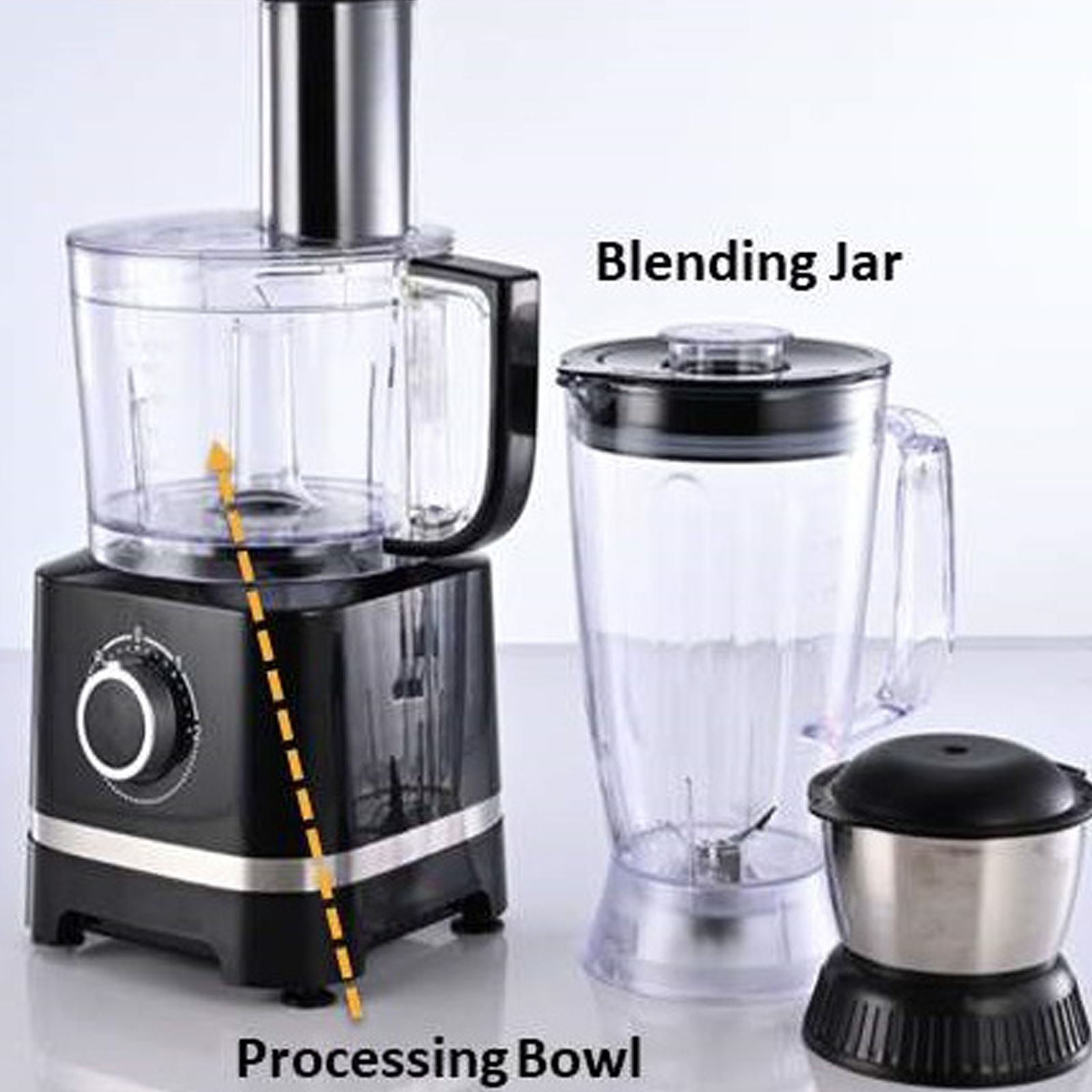 USHA iChef 800 Watt Food Processor (Black) USHA iChef 800 Watt Food Processor (Black)_4