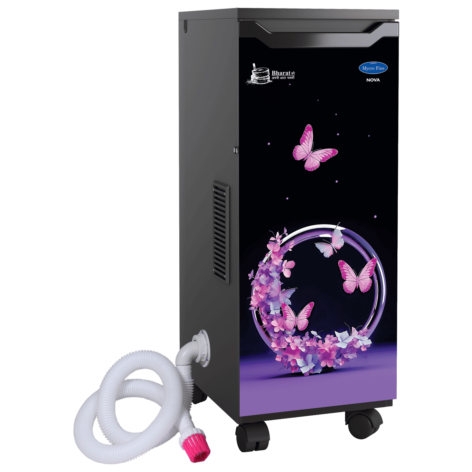 Mycro Fine NOVA VC 750 Watts 5 Kg Flour Mill Machine (Aircooled Filter, LMFA0513, Black) Mycro Fine NOVA VC 750 Watts 5 Kg Flour Mill Machine (Aircooled Filter, LMFA0513, Black)_4