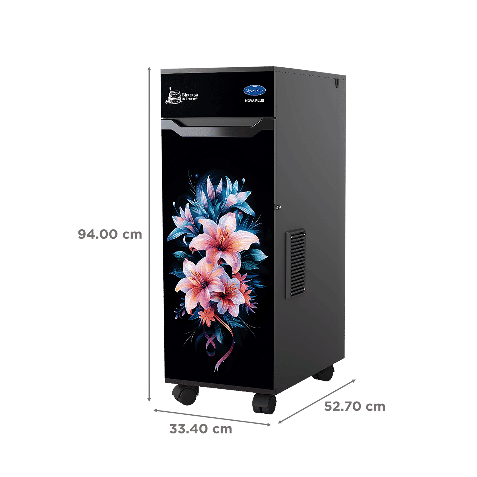 Mycro Fine NOVAPLUS 750 Watts 6.5 Kg Flour Mill Machine (Aircooled Filter, LMFA0514, Floral)_3