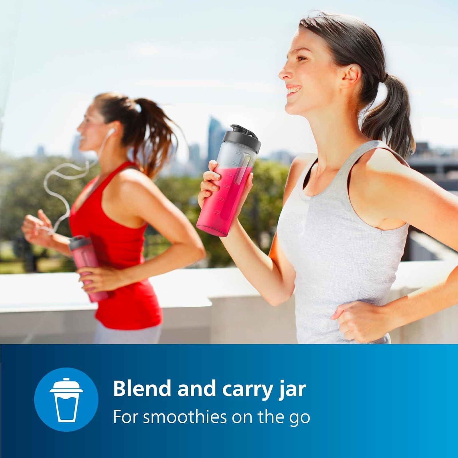 PHILIPS HR2602/90 350 Watt 2 Jars Mixer, Grinder and Blender (Adjustable Speed Control, Black)_6