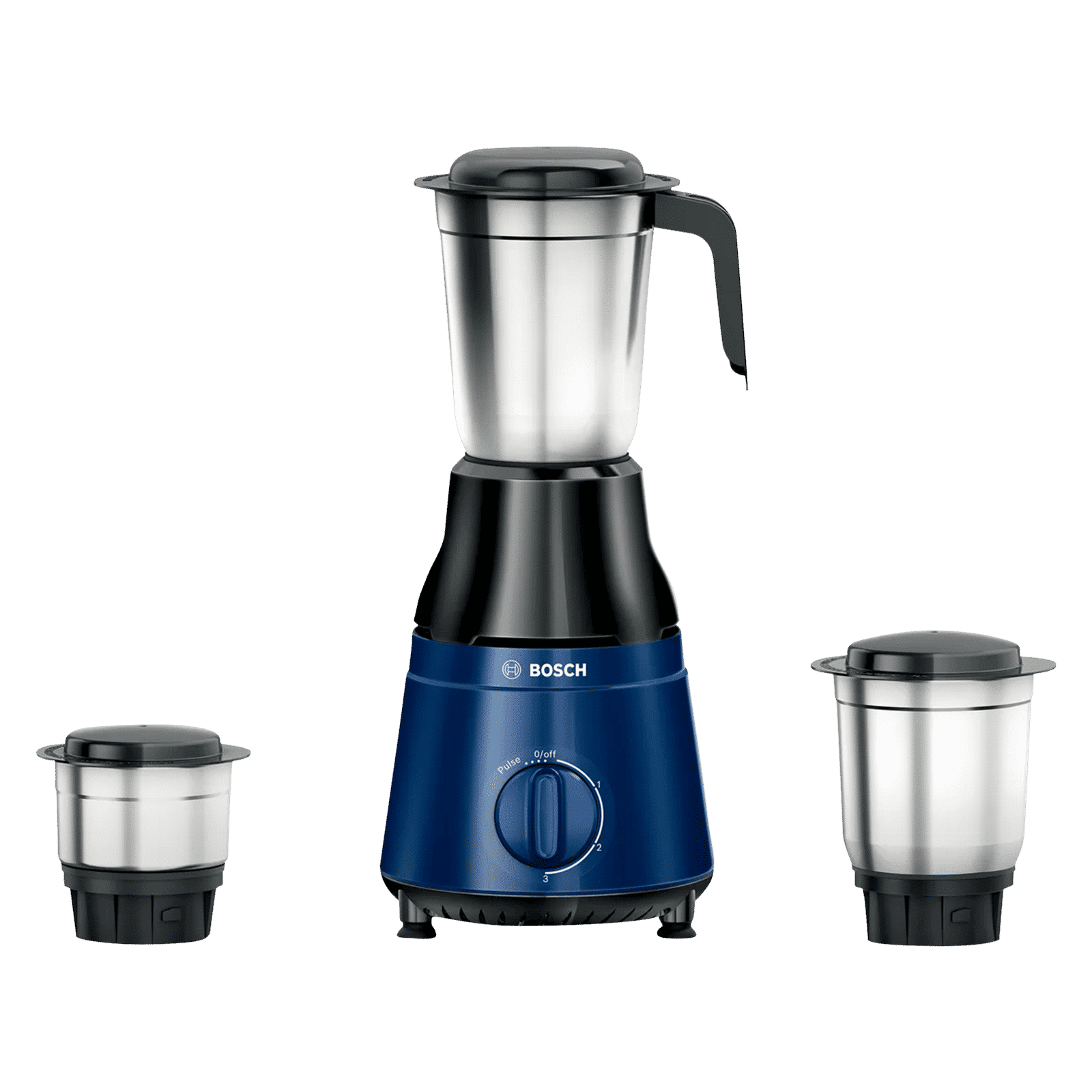 BOSCH TrueMixx 500 Watt 3 Jars Mixer Grinder (22000 RPM, Midnight Blue)_1