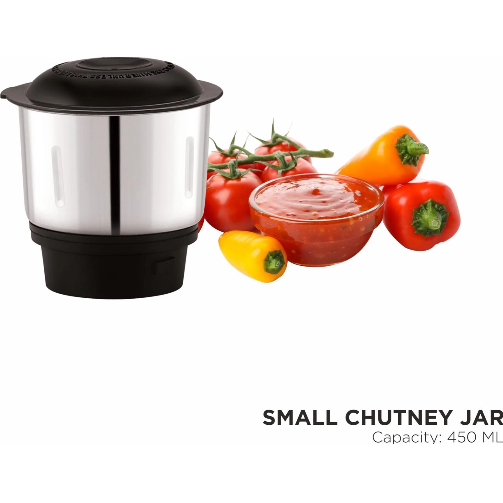 BOSS Bravo B274 500 Watt 3 Jars Mixer Grinder (20000 RPM, Auto Switch Off, Beige)_5