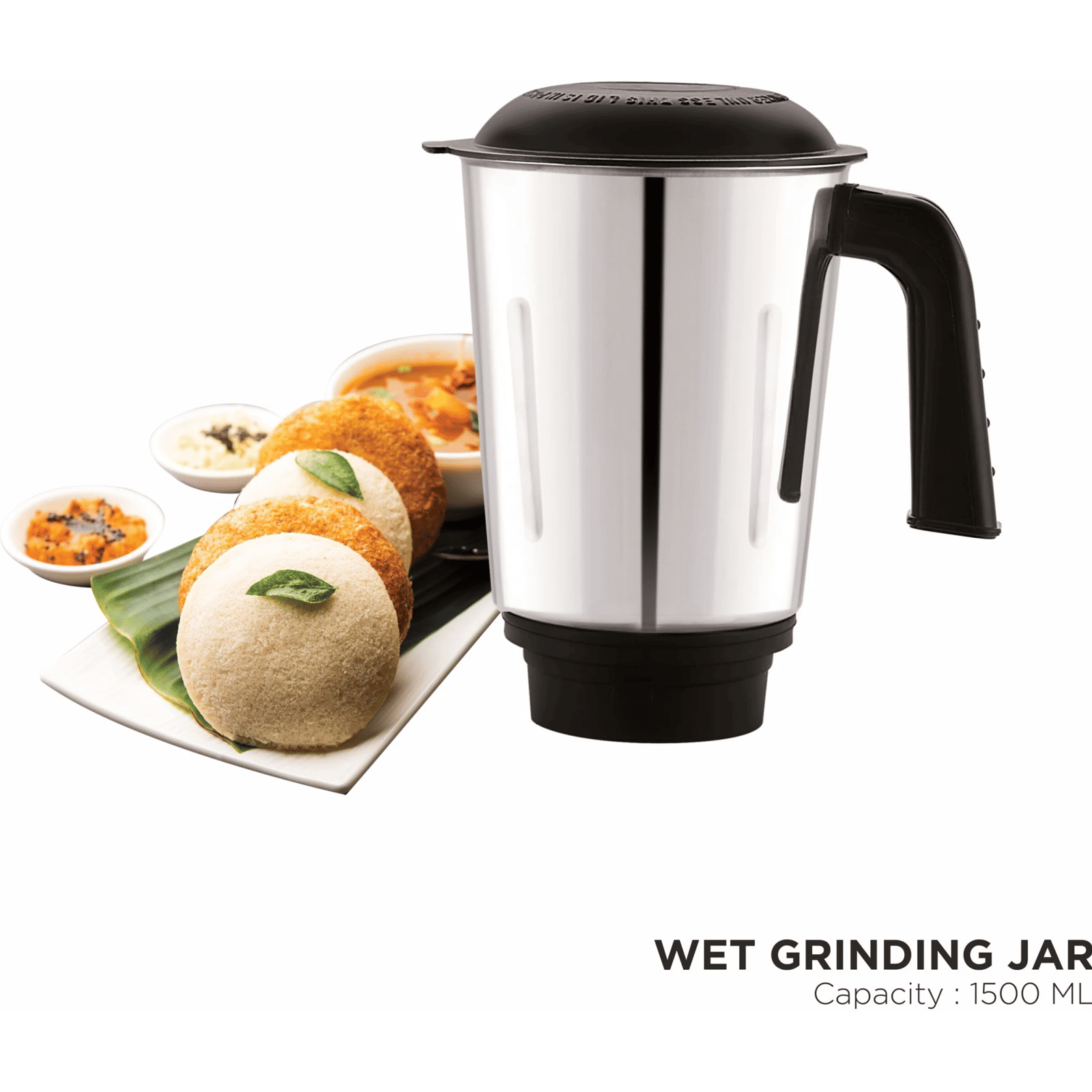 BOSS Bravo B274 500 Watt 3 Jars Mixer Grinder (20000 RPM, Auto Switch Off, Beige)_6