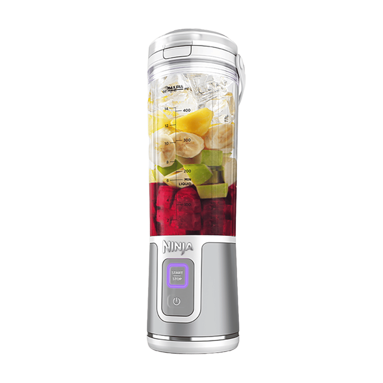Ninja Blast Portable Blender with Rechargeable Battery (530ml, White)_1