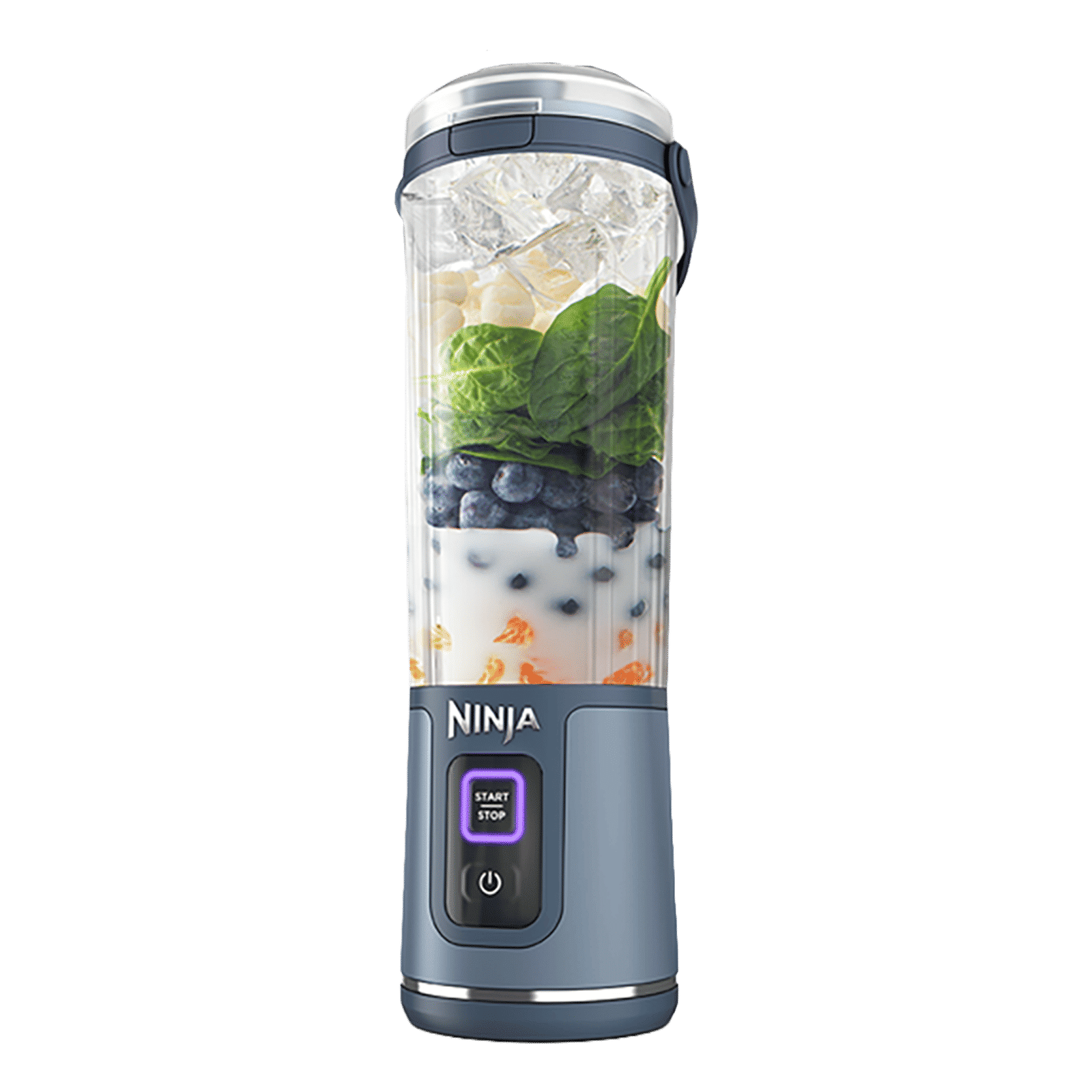 Ninja Blast Portable Blender with Rechargeable Battery (530ml, Blue)_1