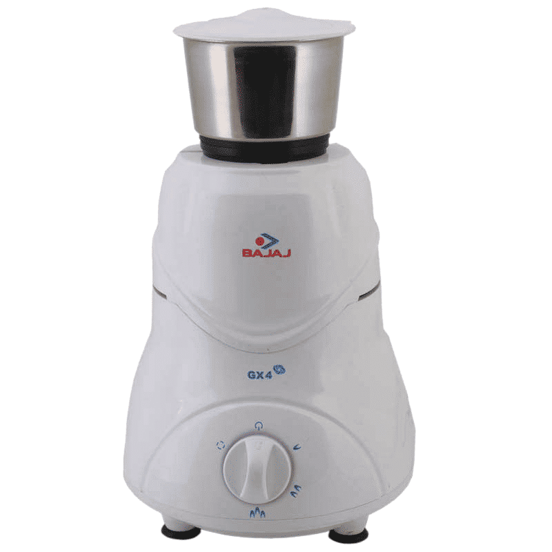 Bajaj 500 Watt Mixer Grinder (GX 4, White)_1