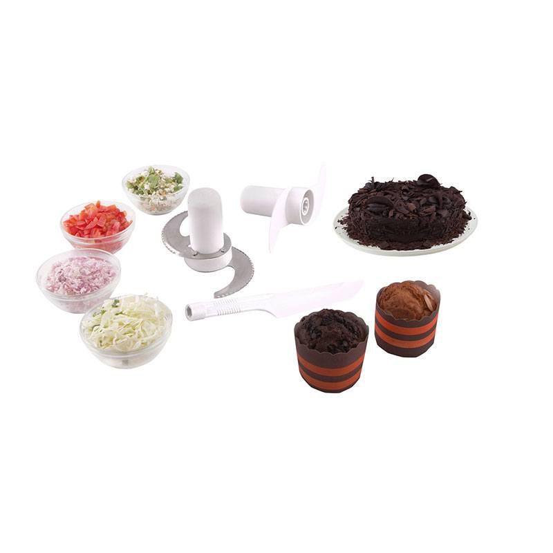 Morphy Richards Essentials 600 Watt Food Processor (600, White)_11