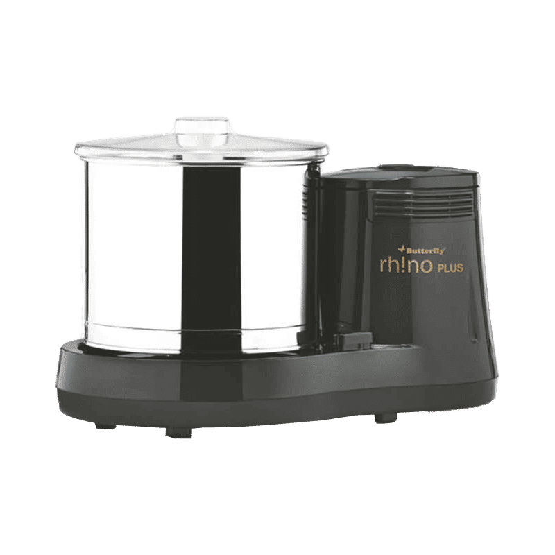 Butterfly 150 Watt Wet Grinder (Rhino Plus, Grey)_1