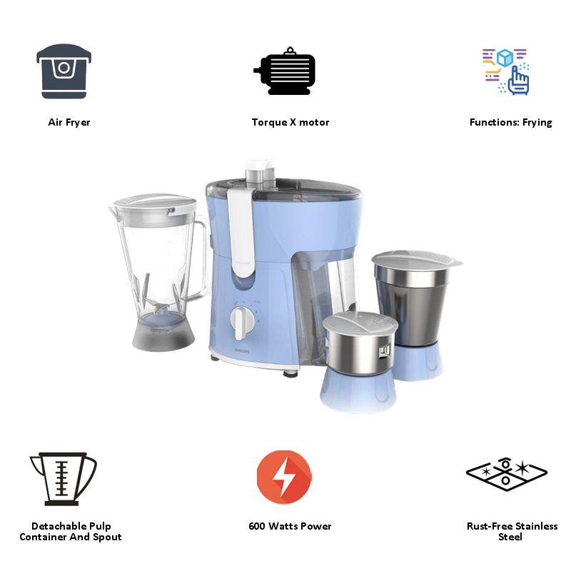 USHA NutriPress 240 Watt 2 Jars Cold Press Slow Juicer (65 RPM Wide Mouth, Black & Silver)_3