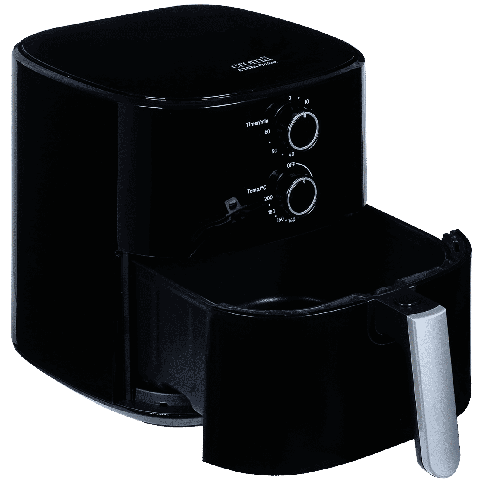 Croma 5L 1500 Watt Air Fryer with 360 Degree Air Circulation (Black) Croma 5L 1500 Watt Air Fryer with 360 Degree Air Circulation (Black)_8