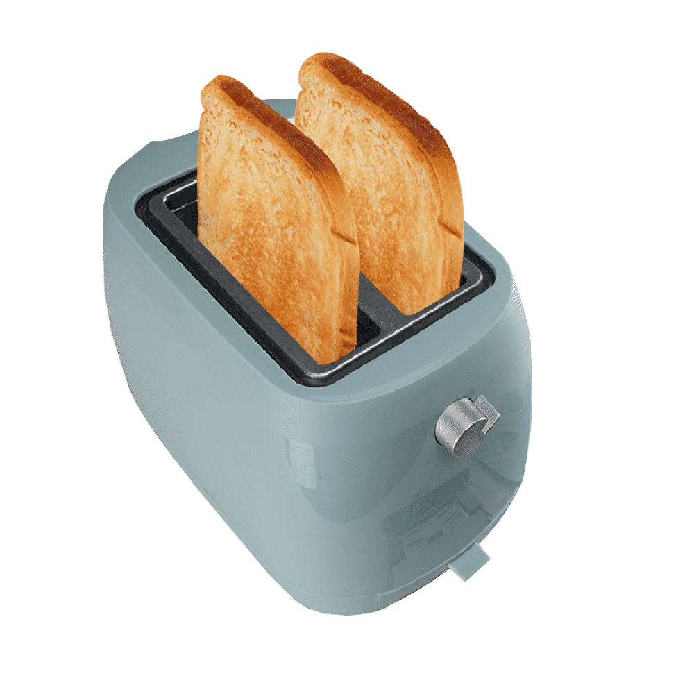 Croma 800W 2 Slice Pop-Up Toaster with Removable Crumb Tray (Green) Croma 800W 2 Slice Pop-Up Toaster with Removable Crumb Tray (Green)_1