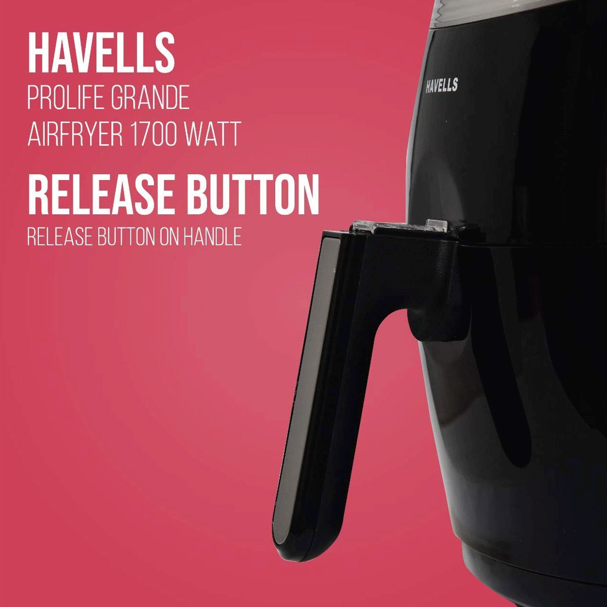 HAVELLS Prolife Grande 6.5L 1700 Watt Digital Air Fryer with Aero Crisp Technology (Black) HAVELLS Prolife Grande 6.5L 1700 Watt Digital Air Fryer with Aero Crisp Technology (Black)_18