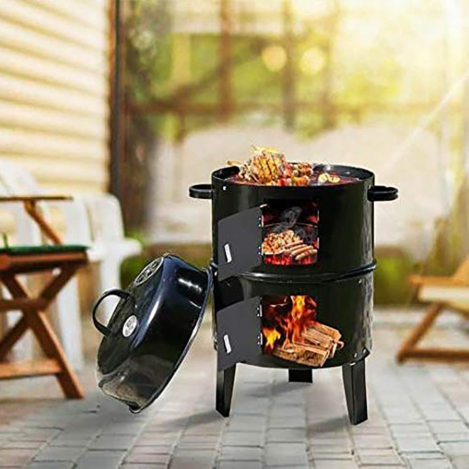 Peng Essentials 3 in 1 Barbecue Grill (Scratch Resistant)_4