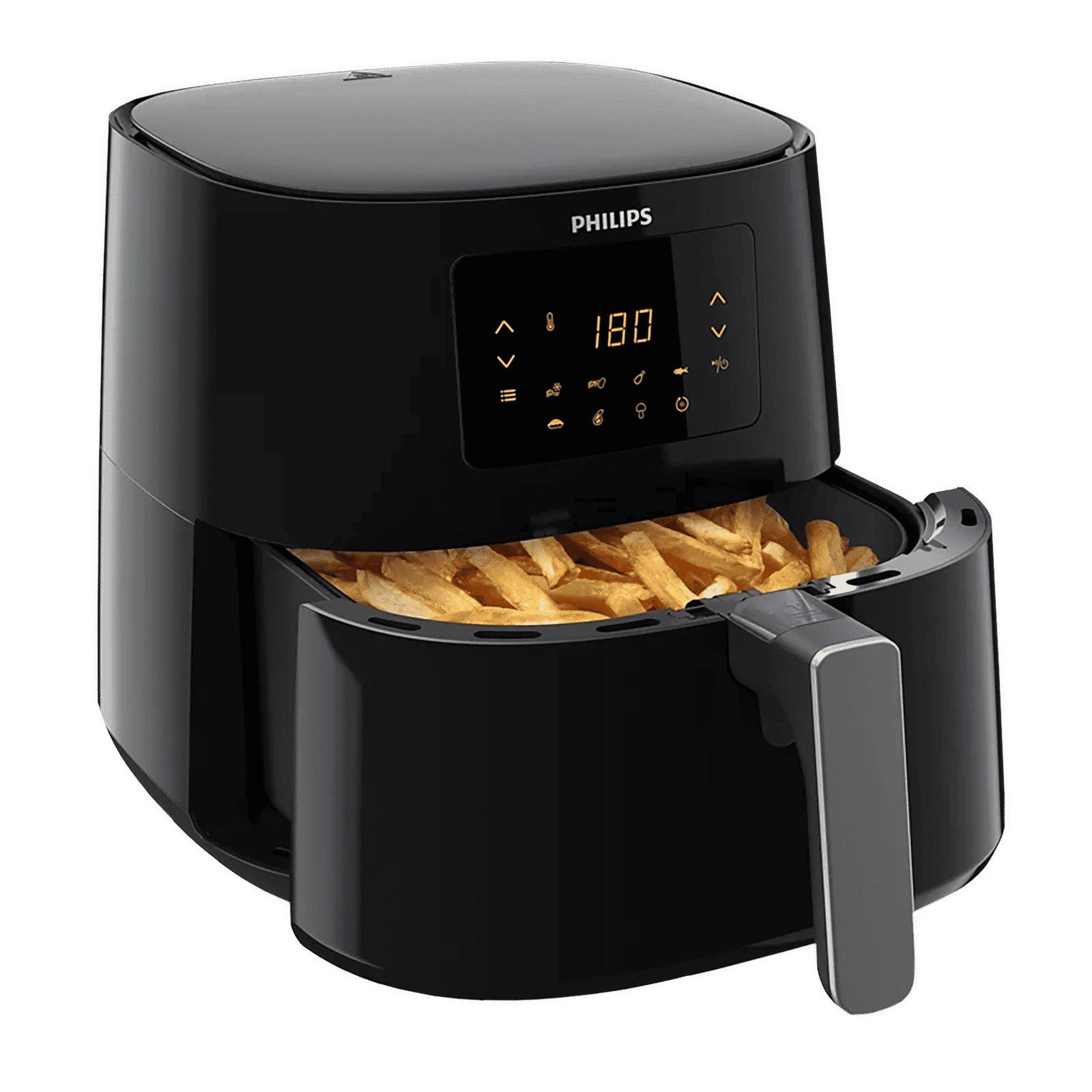 PHILIPS 6.2L 2000 Watt Digital Air Fryer with Rapid Air Technology (Black)_4