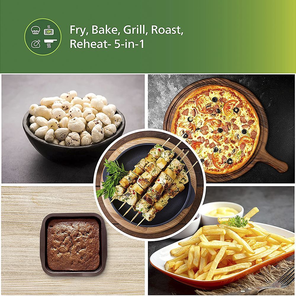 PHILIPS Spectre 4.1L 1400 Watt Air Fryer with Rapid Air Technology (Black)_13