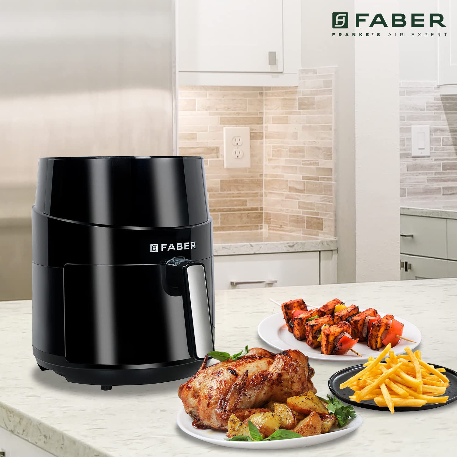 FABER 4.5L 1500 Watt Digital Air Fryer with Rapid Air Technology (Black)_20