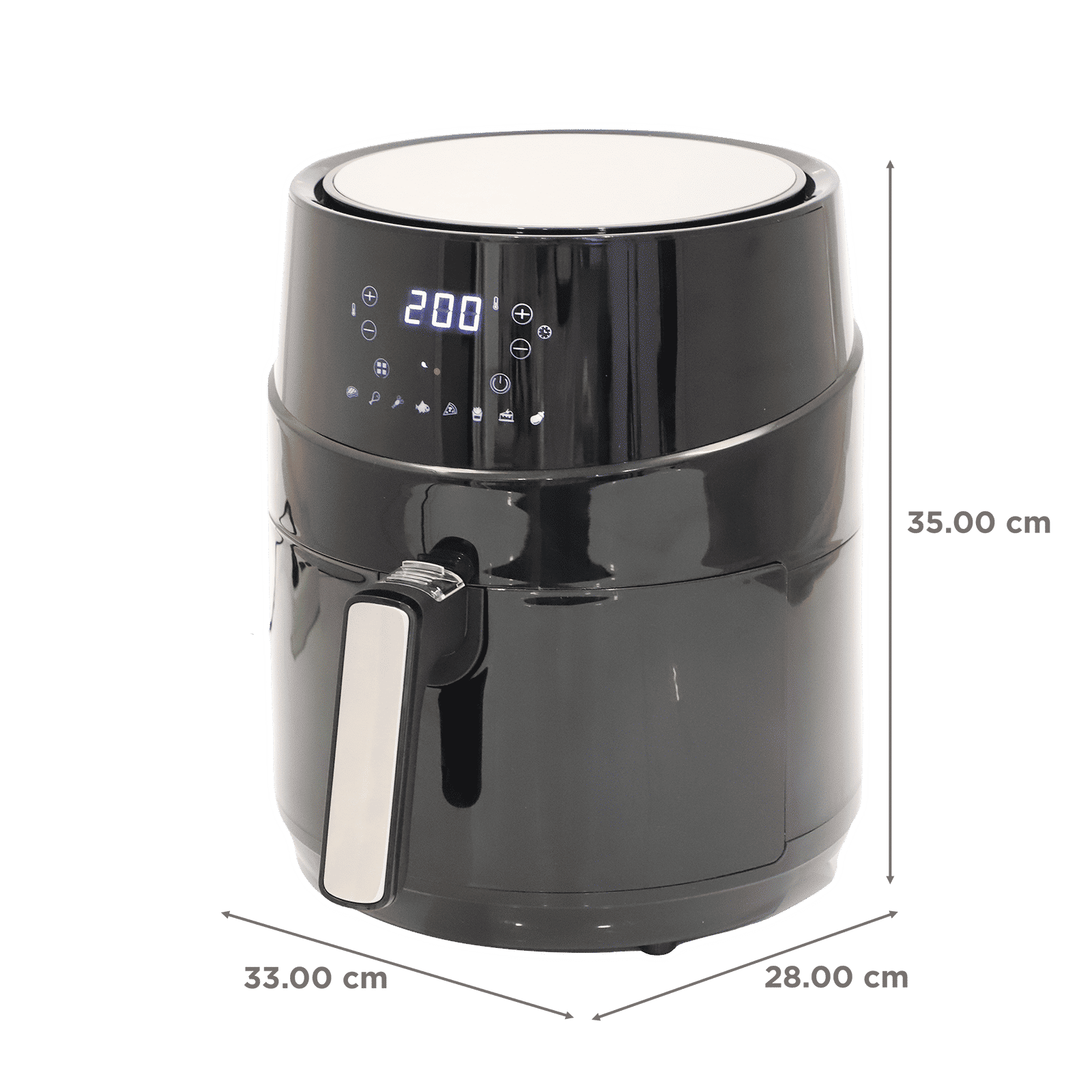 FABER 4.5L 1500 Watt Digital Air Fryer with Rapid Air Technology (Black)_2