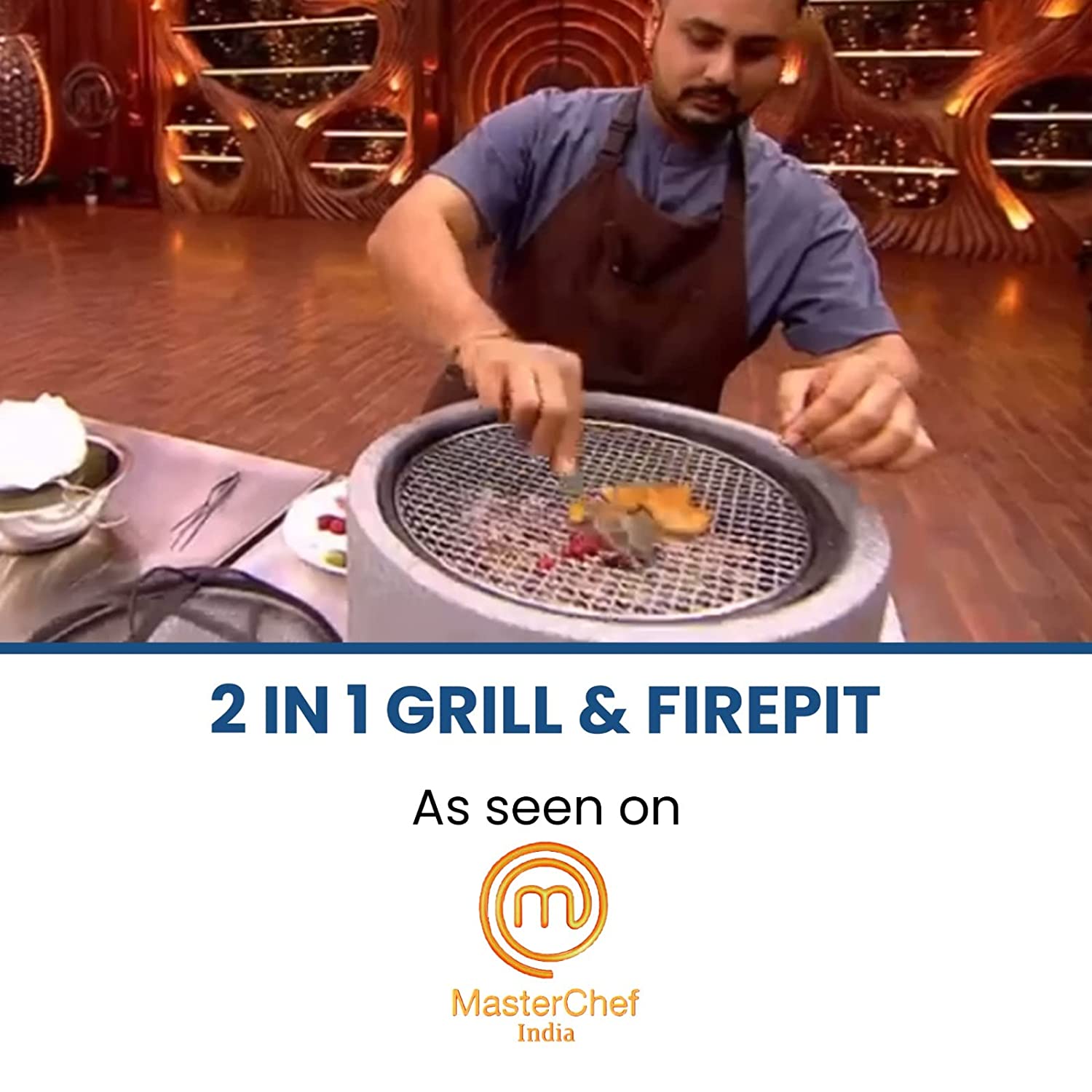 Peng Essential Charcoal Barbeque Grill (Scratch Resistant)_11