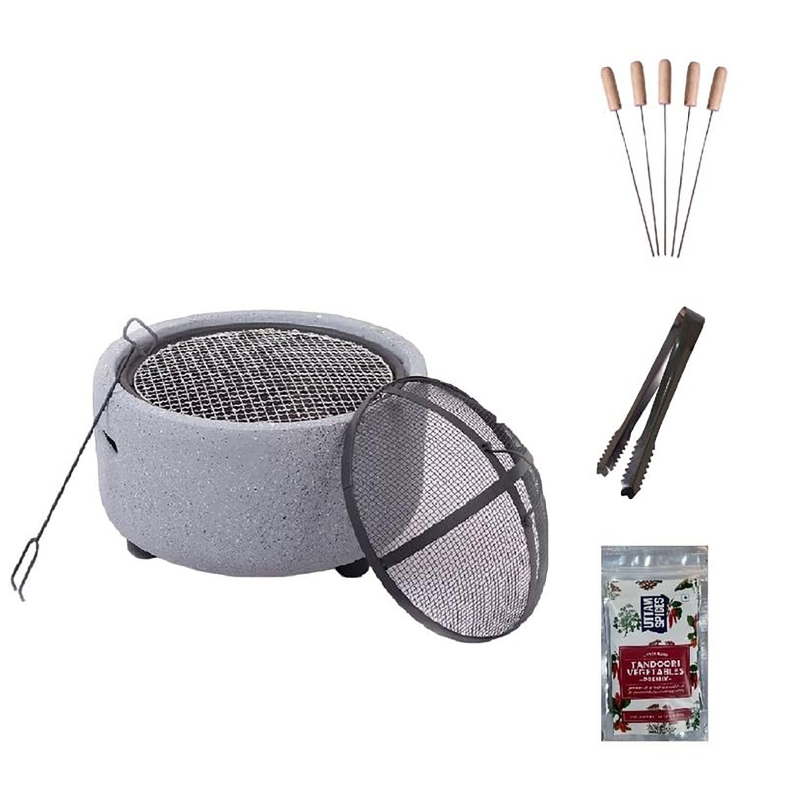 Peng Essential Charcoal Barbeque Grill (Scratch Resistant)_12