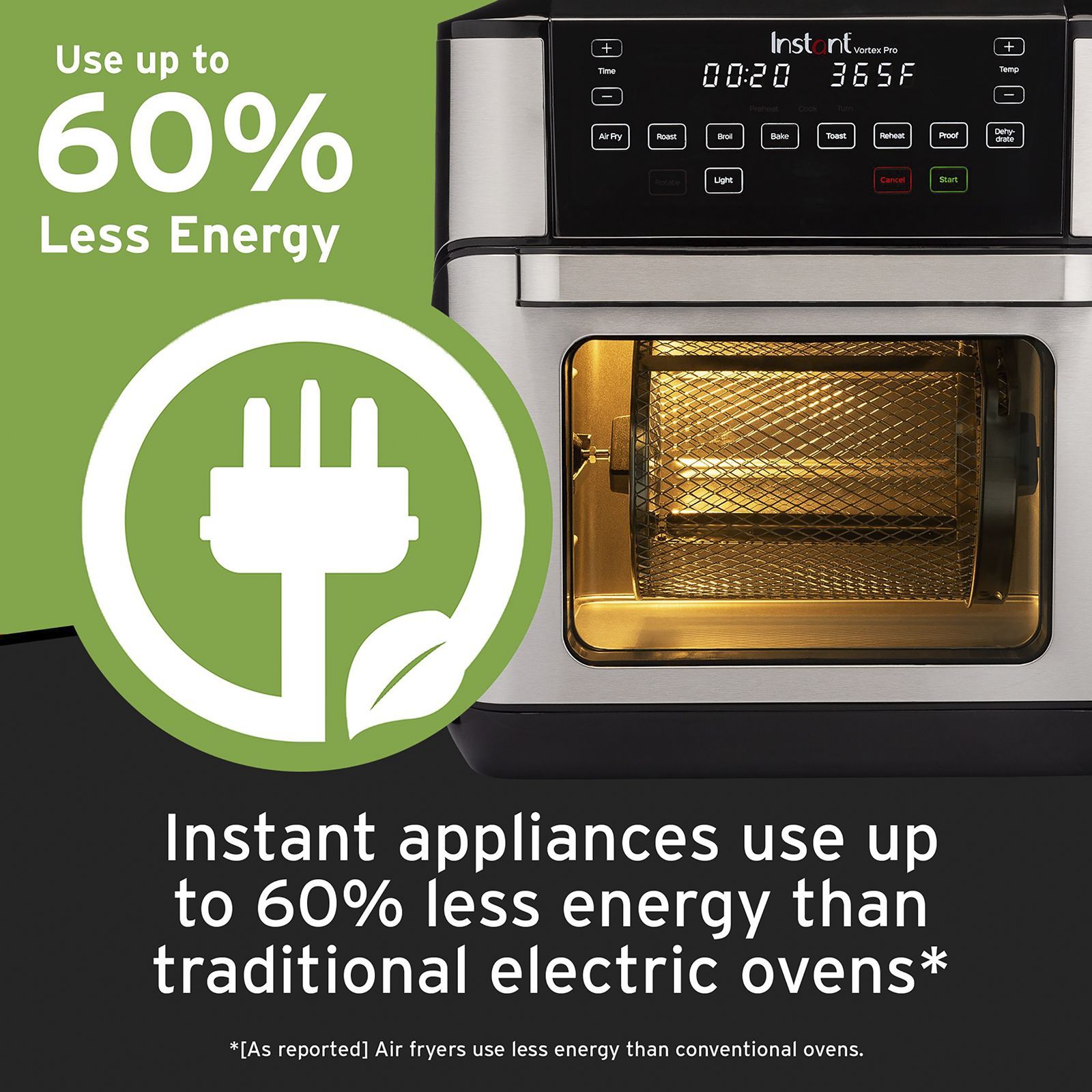 Instant Pot Vortex Pro 9.46L 1500 Watt Digital Air Fryer with EvenCrisp Technology (Silver)_13