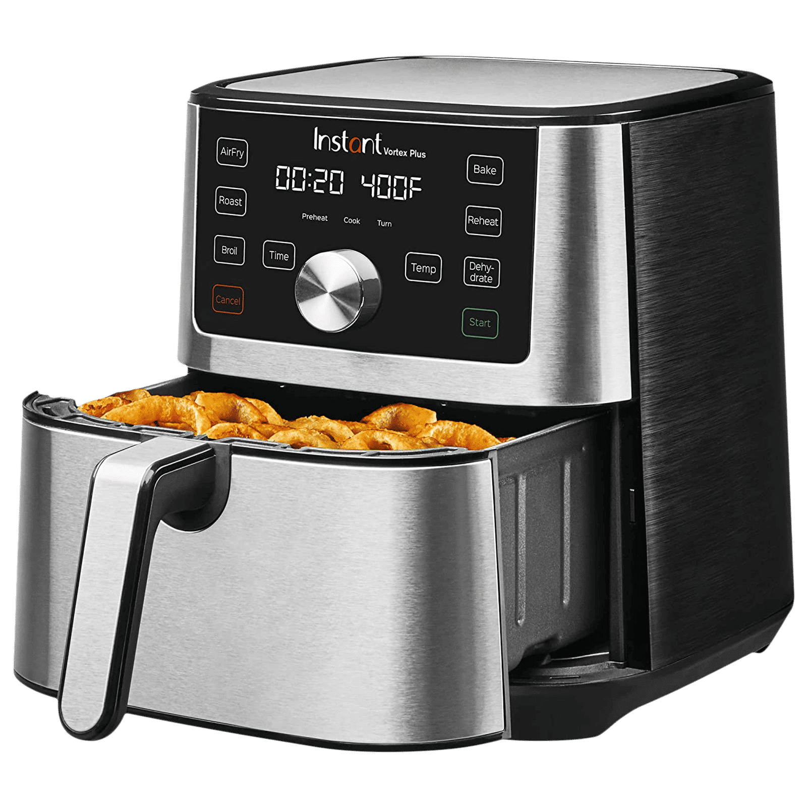 Instant Pot Vortex Plus 5.67L 1500 Watt Digital Air Fryer with EvenCrisp Technology (Silver)_4