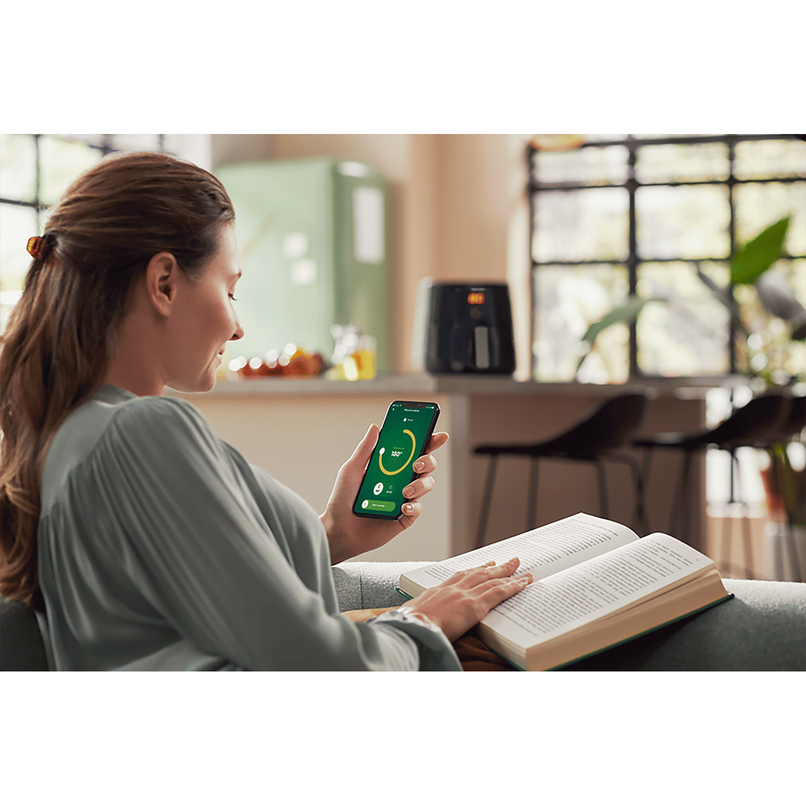 PHILIPS 6.2L 2000 Watt Digital Air Fryer with Rapid Air Technology (Black & Dark Silver) PHILIPS 6.2L 2000 Watt Digital Air Fryer with Rapid Air Technology (Black & Dark Silver)_18