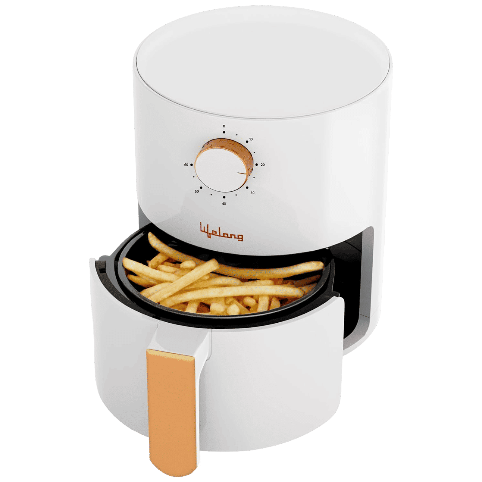 Lifelong LLHF25 2.5L 800 Watt Air Fryer with Air Circulation Technology (White) Lifelong LLHF25 2.5L 800 Watt Air Fryer with Air Circulation Technology (White)_1
