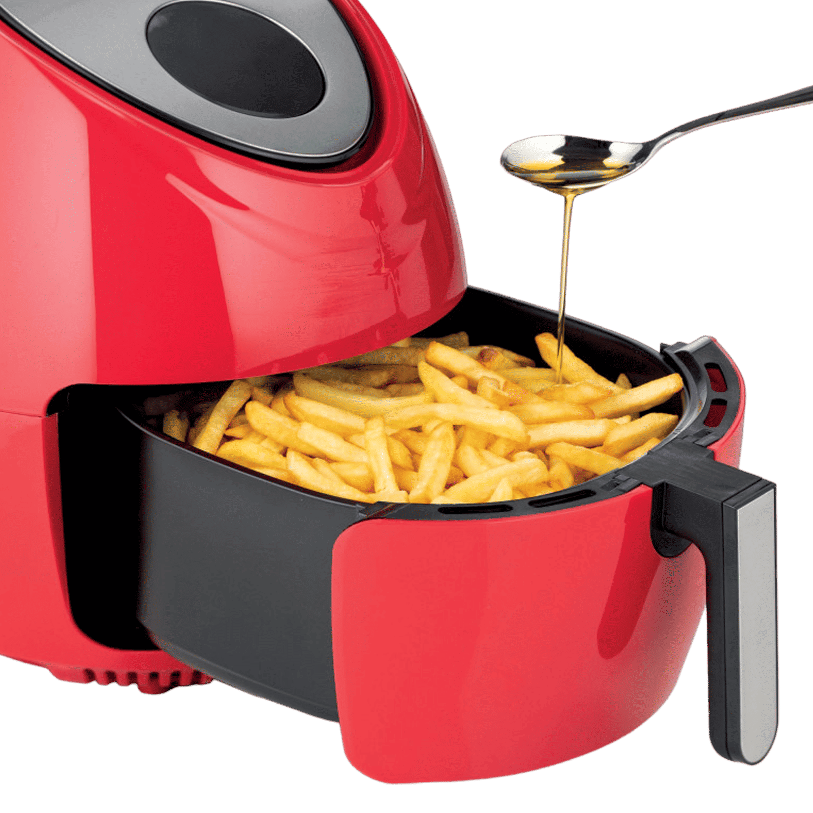 Ariete XXL 5.5L 1800 Watt Air Fryer with 7 Preset Cooking Modes (Red)_2