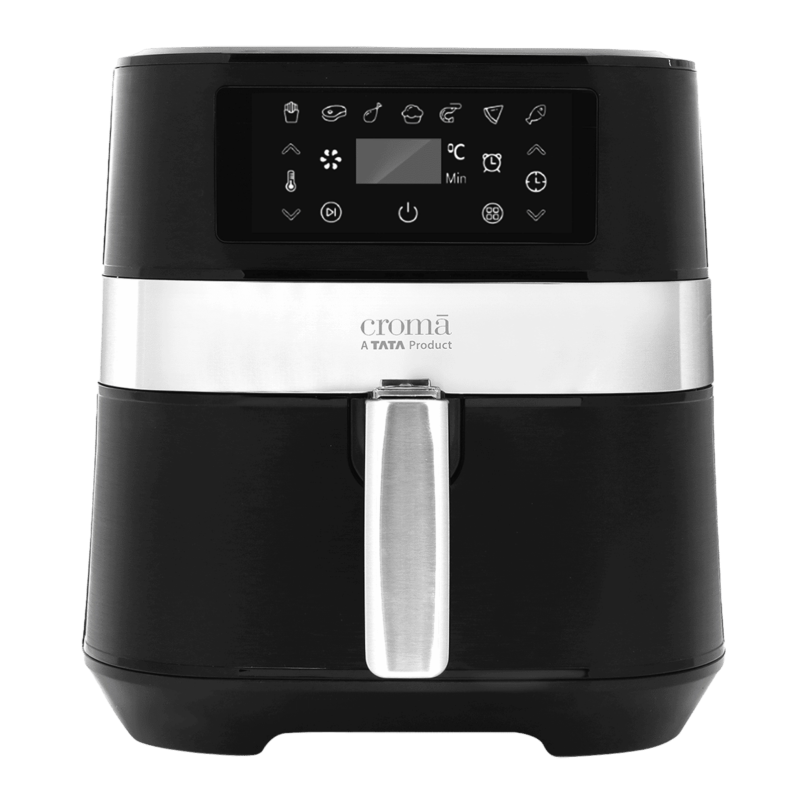 Croma 6L 1700 Watt Digital Air Fryer with Rapid Air Circulation System (Black)_1