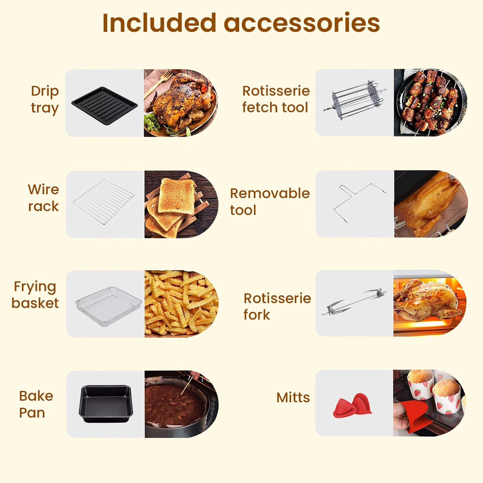 AGARO Elite 14.5L 1700 Watt Digital Air Fryer with 360 Degree Thermal Cycle Technology (Black)_10