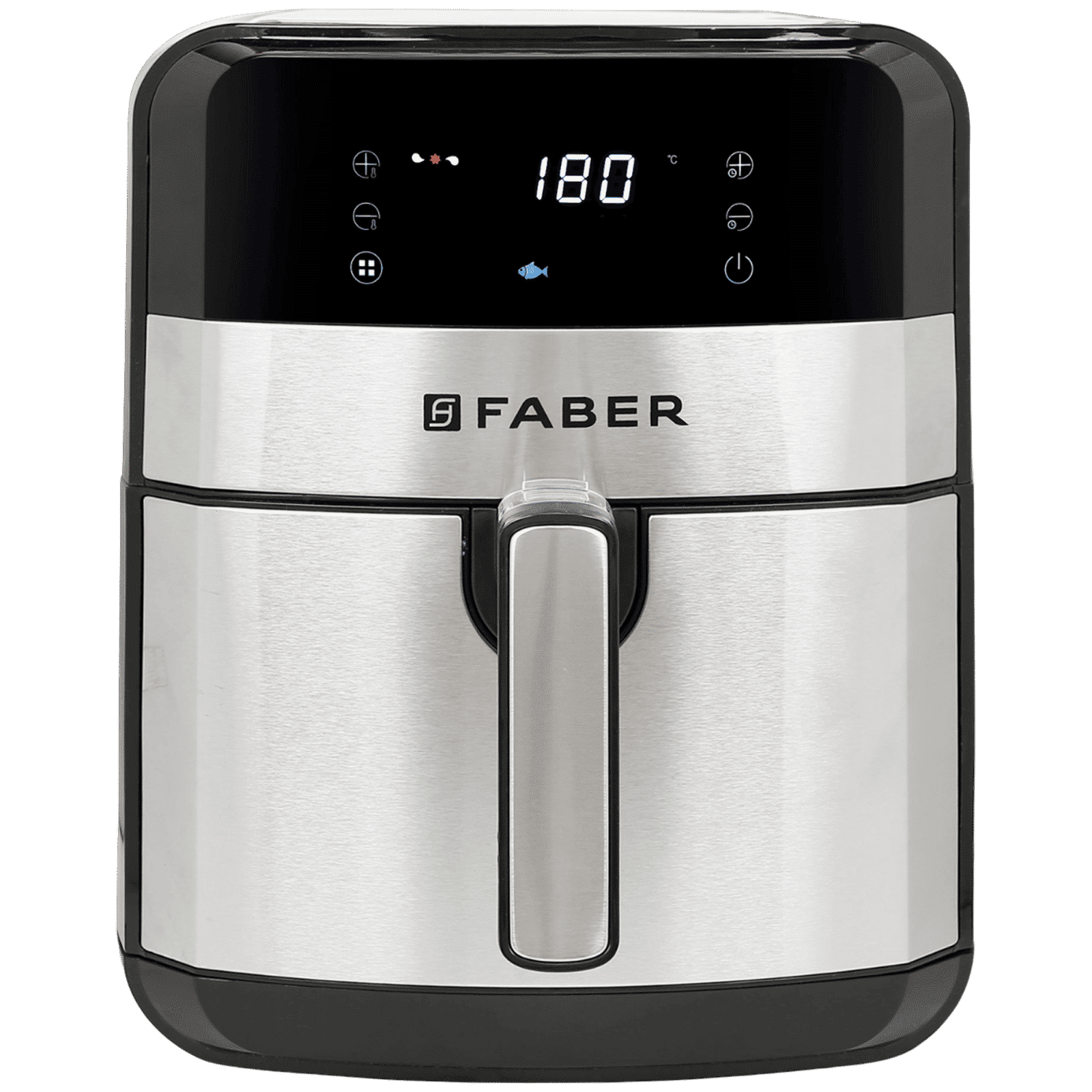 FABER 6.5L 1750 Watt Digital Air Fryer with 360 Degree Rapid Air Circulation Technology (Silver)_1