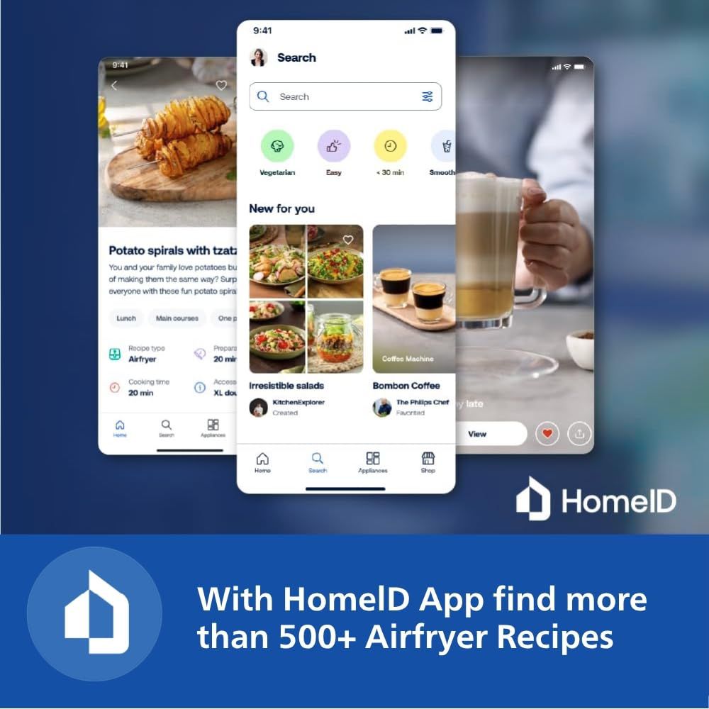 PHILIPS 2000 Series 6.2L 1700 Watt Digital Air Fryer with Rapid Air Technology (Black)_14