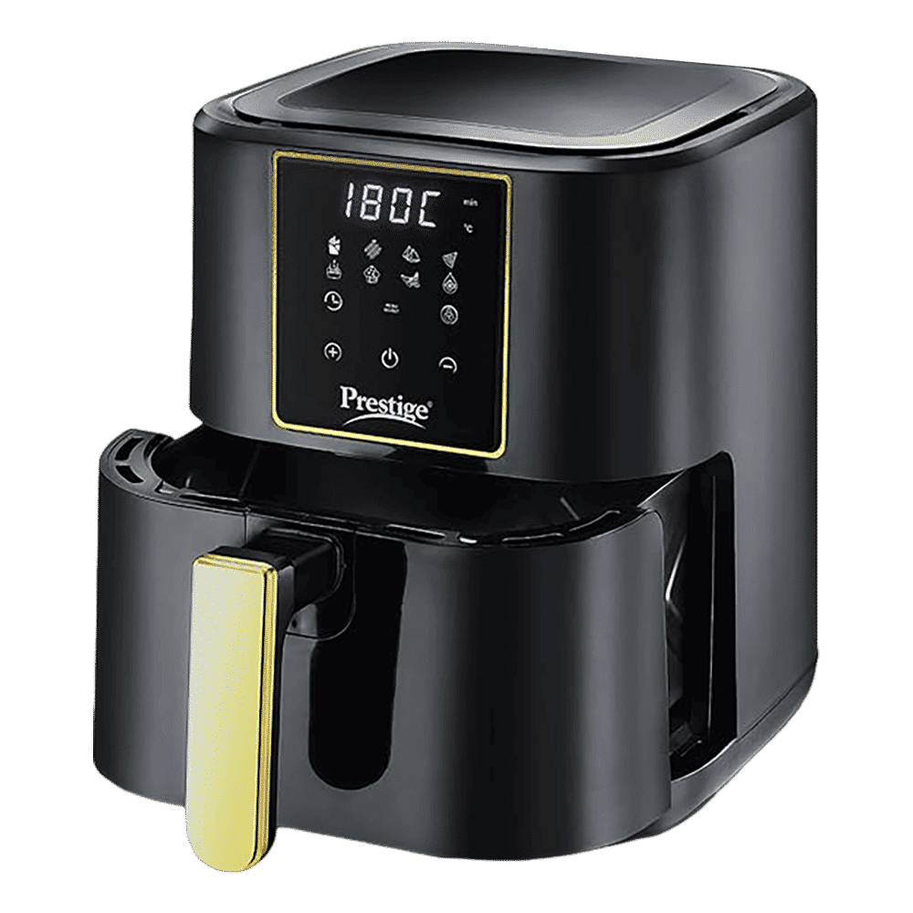 Prestige Nutrifry 4.5L 1200 Watt Digital Air Fryer with 8 Preset Menus (Black) Prestige Nutrifry 4.5L 1200 Watt Digital Air Fryer with 8 Preset Menus (Black)_1