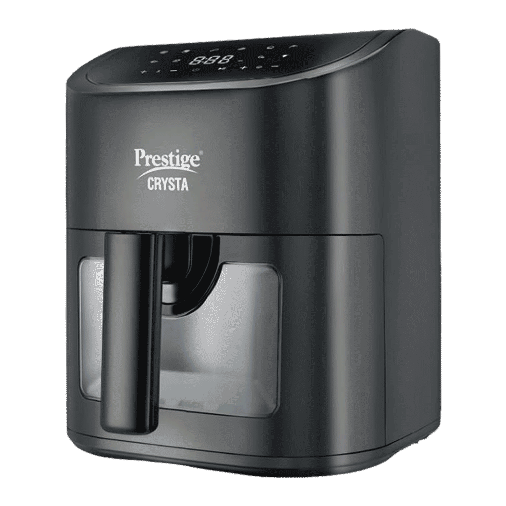 Prestige Crysta 4.5L 1600 Watt Digital Air Fryer with Smart Air Flow Technology (Black)_1