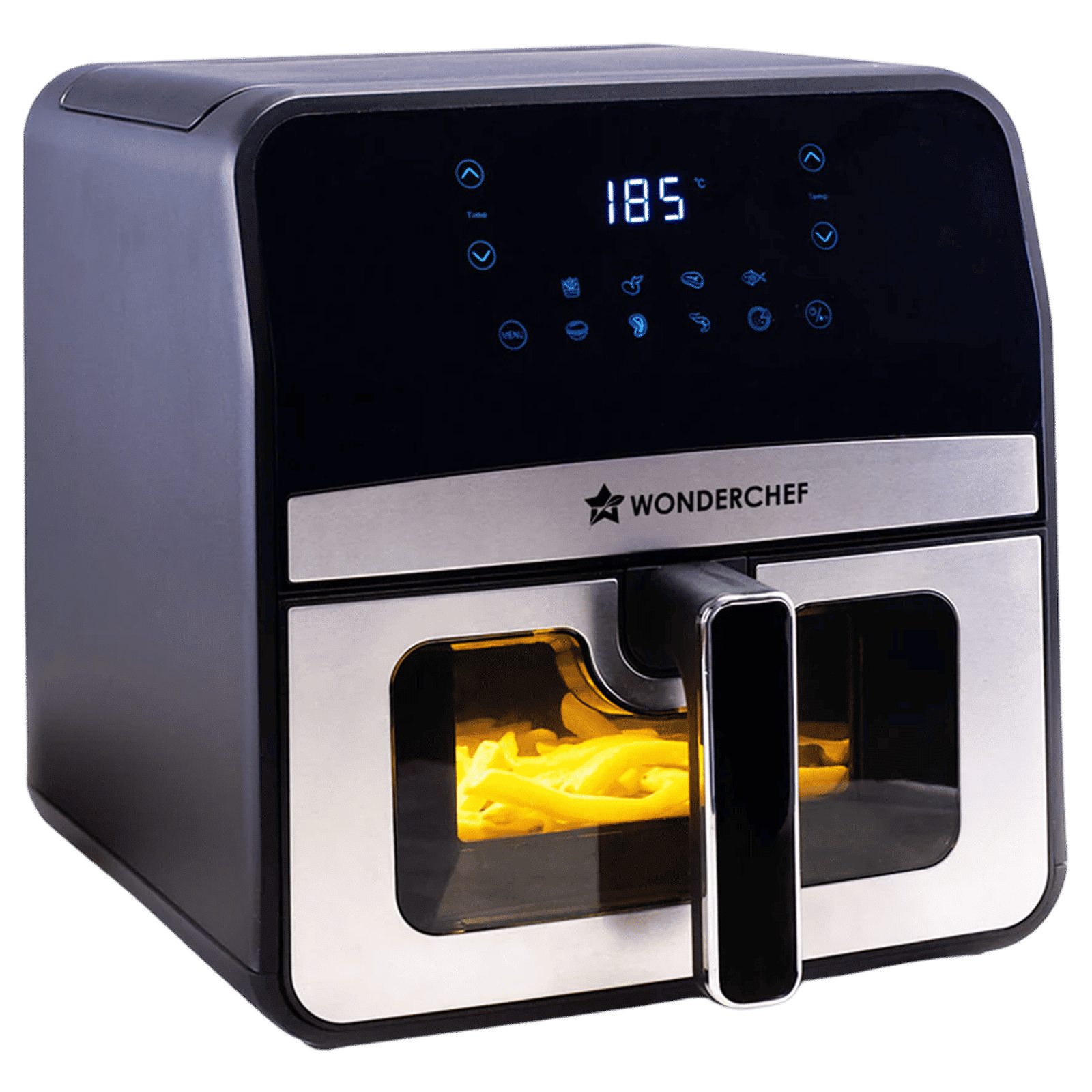 WONDERCHEF Regenta 6.5L 1800 Watt Digital Air Fryer with 8 Preset Menus (Grey)_1