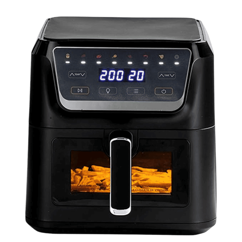 Russell Hobbs Sizzle Air 8L 1700 Watt Air Fryer with 8-in-1 Pre-Set Programs (Black)_1