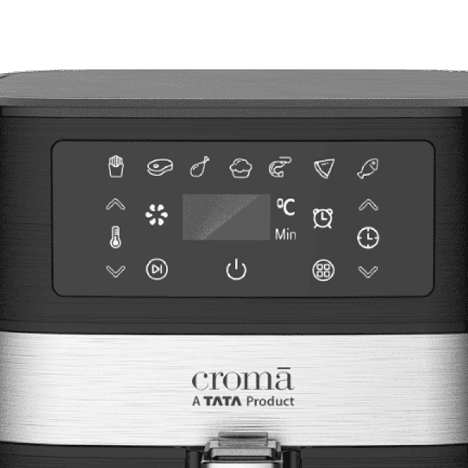 Croma AO6998 6L 1700 Watt Digital Air Fryer with Rapid Air Circulation System (Black) Croma AO6998 6L 1700 Watt Digital Air Fryer with Rapid Air Circulation System (Black)_12