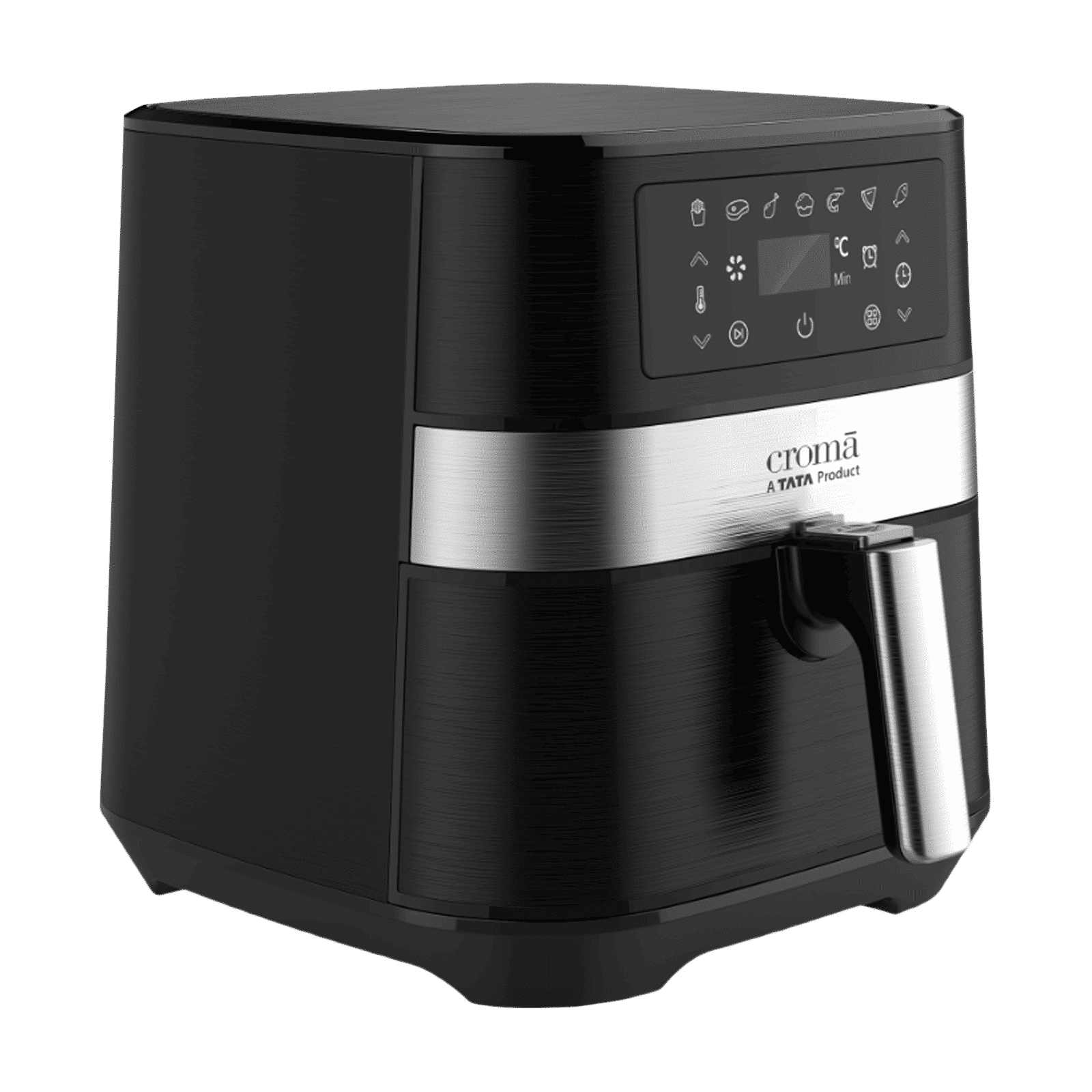 Croma AO6998 6L 1700 Watt Digital Air Fryer with Rapid Air Circulation System (Black) Croma AO6998 6L 1700 Watt Digital Air Fryer with Rapid Air Circulation System (Black)_15