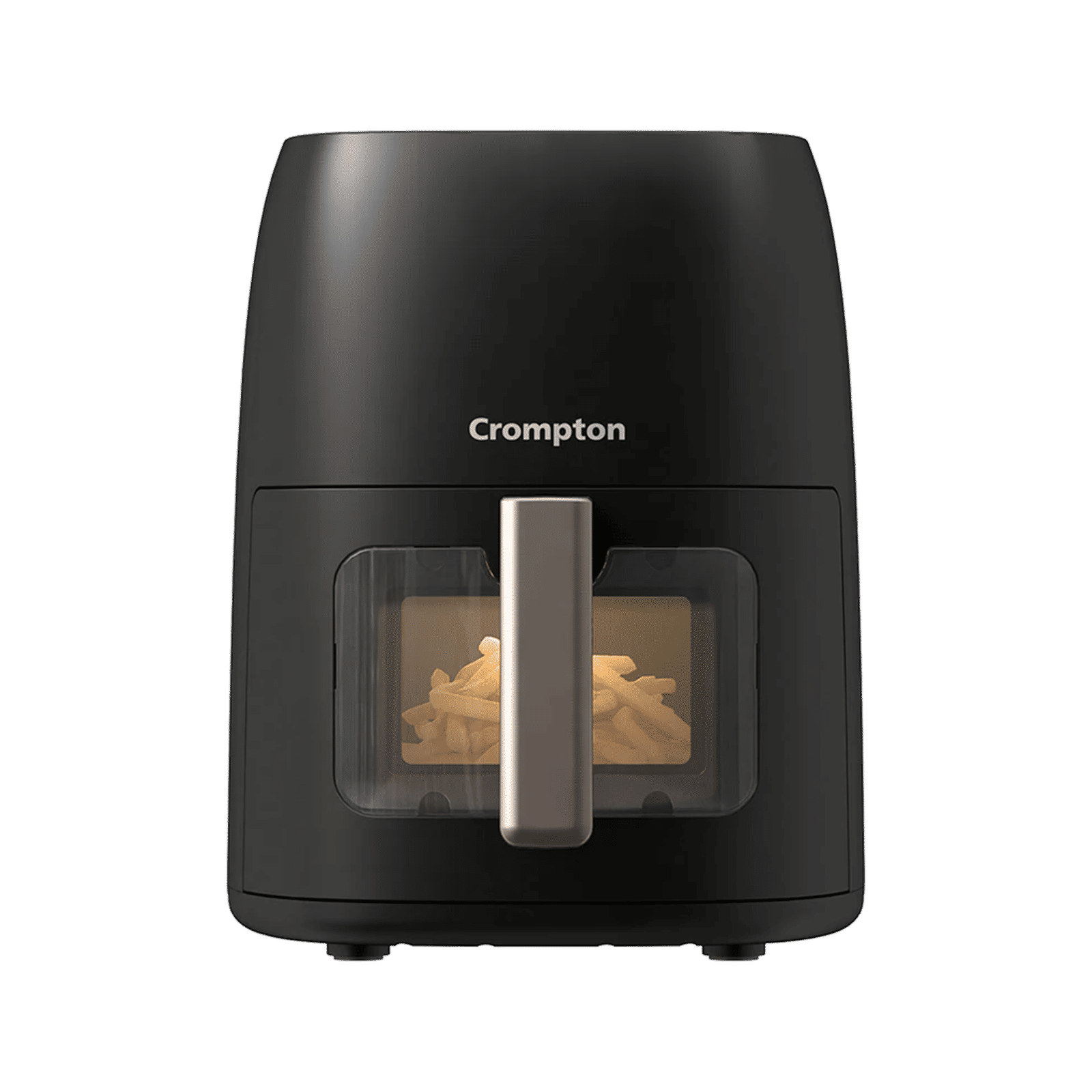Crompton Ameo DLX 4.2L 1450 Watt Digital Air Fryer with Live Cooking Window (Black & Gold)_1
