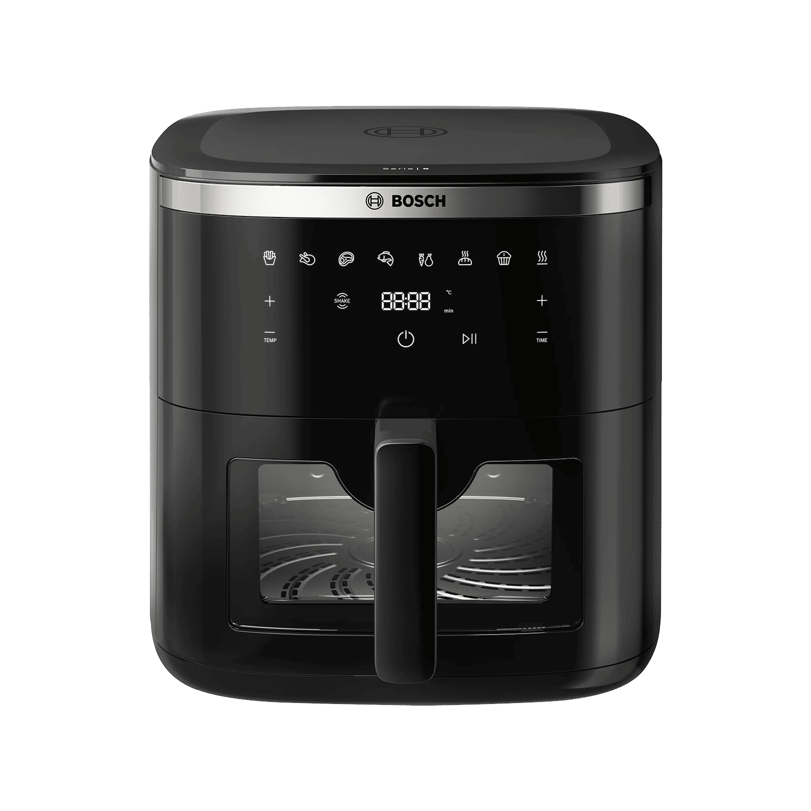Bosch CrispMaxx Serie 6 7.2L 1800 Watt Digital Air Fryer with Experience Air Frying Technology (Black)_1