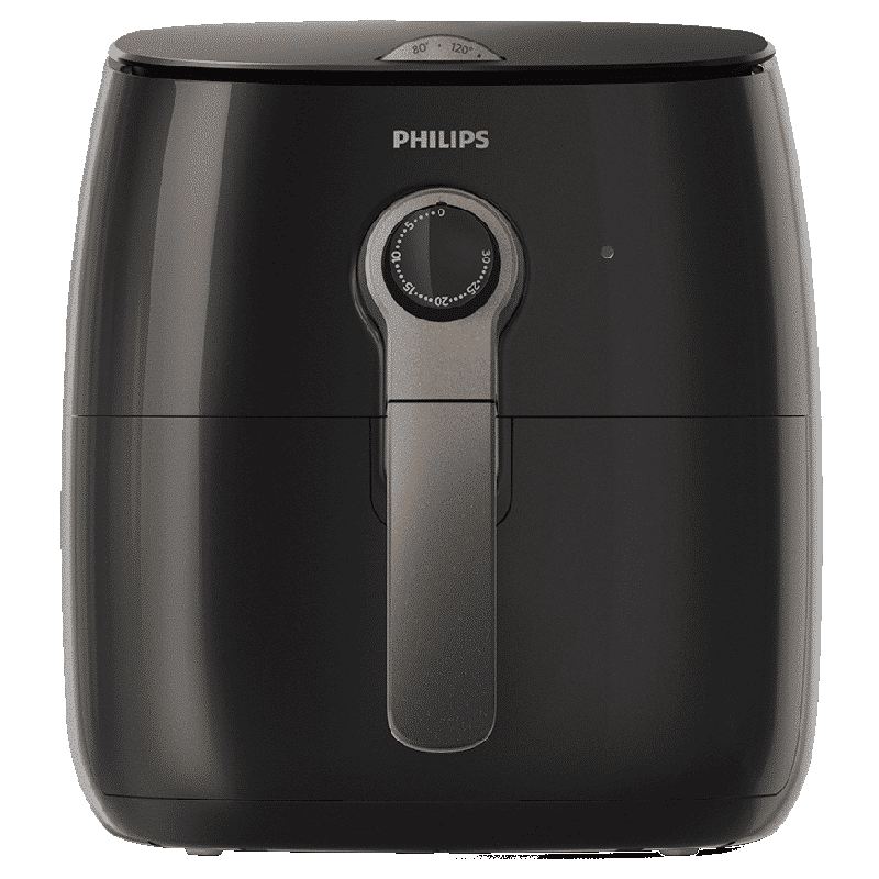 Philips Viva Collection Air Fryer (Fat Removal Technology, HD9721/13, Black)_1