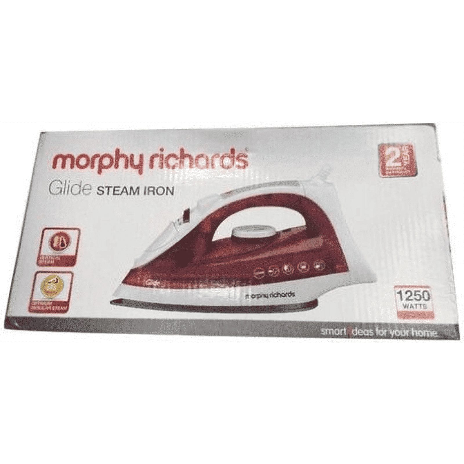 Morphy Richards Glide 1250 Watts 300ml Steam Iron (Vertical and Horizontal Ironing, Pink)_19