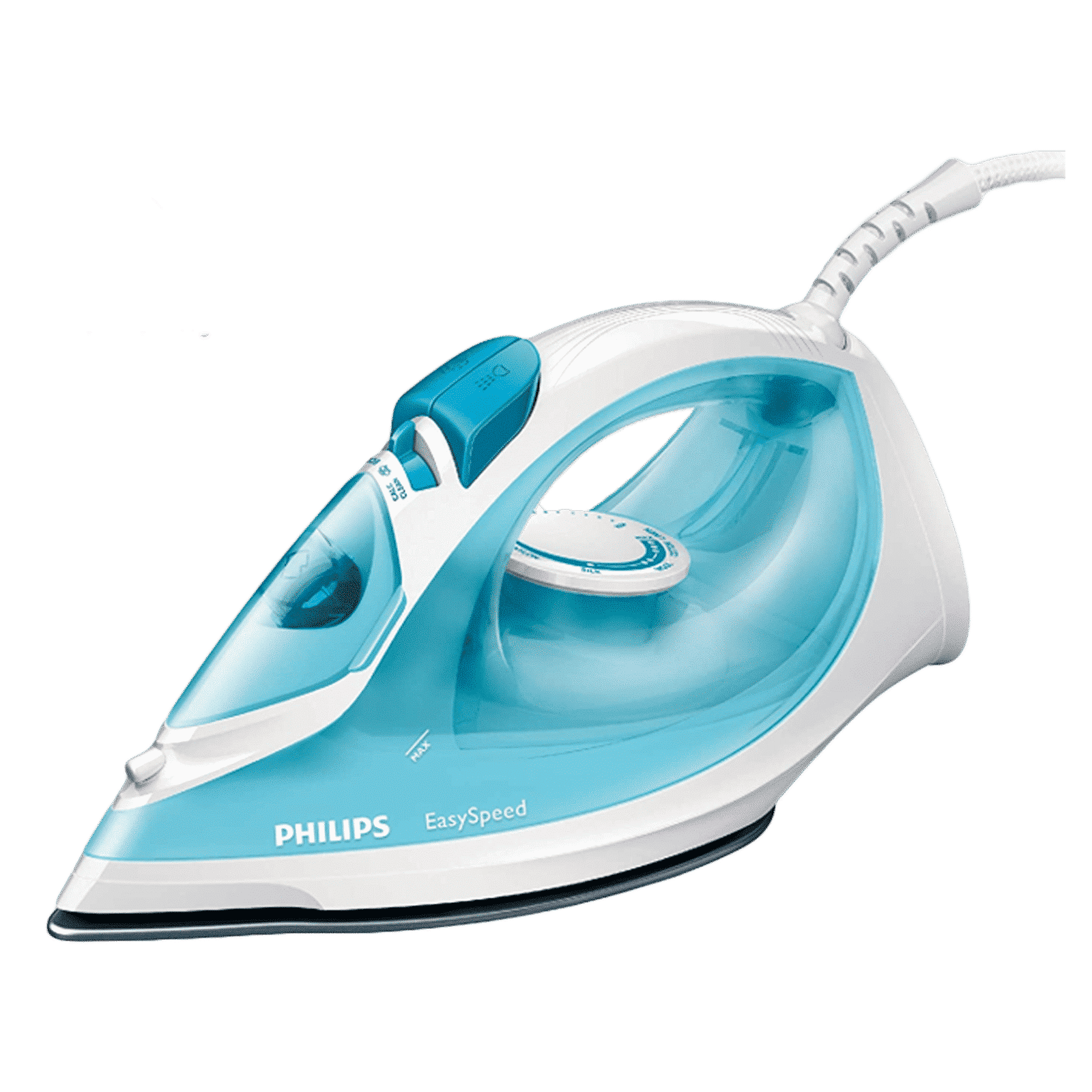 PHILIPS EasySpeed 2000 Watts 200ml Steam Iron (Drip Stop System, SkyBlue) PHILIPS EasySpeed 2000 Watts 200ml Steam Iron (Drip Stop System, SkyBlue)_1