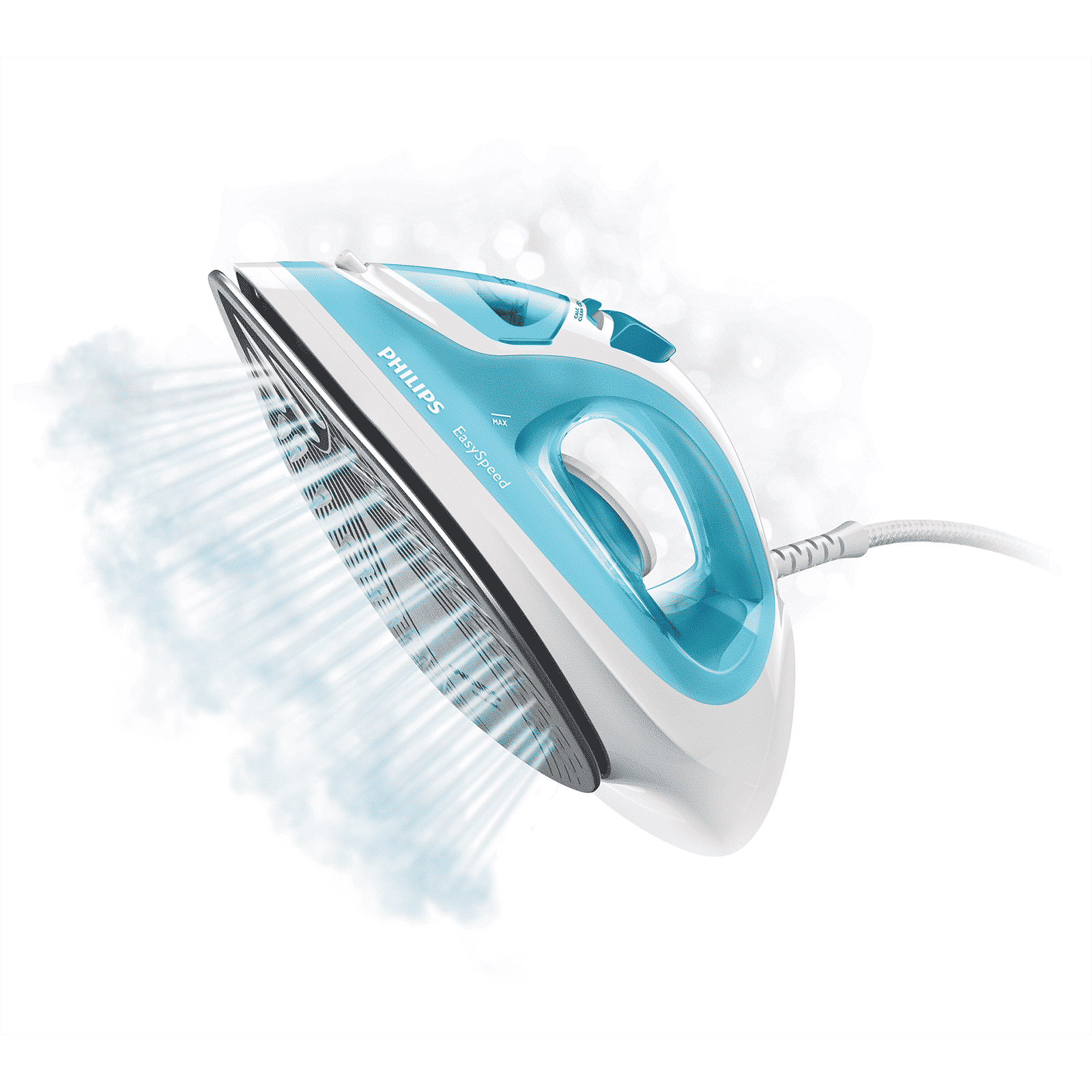 PHILIPS EasySpeed 2000 Watts 200ml Steam Iron (Drip Stop System, SkyBlue) PHILIPS EasySpeed 2000 Watts 200ml Steam Iron (Drip Stop System, SkyBlue)_5